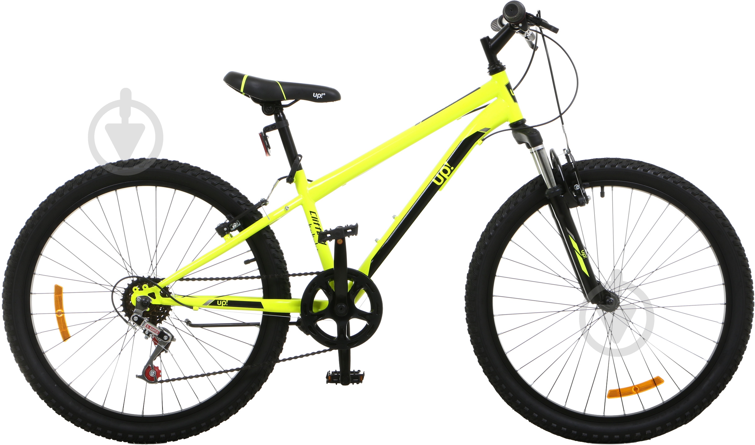 Велосипед UP! (Underprice) 24" 12"(30 см) Clifford CLIFFORD-UP-YELLOW желтый - фото 2 Велосипед UP! (Underprice) 24" 12"(30 см) Clifford CLIFFORD-UP-YELLOW желтый - фото 2