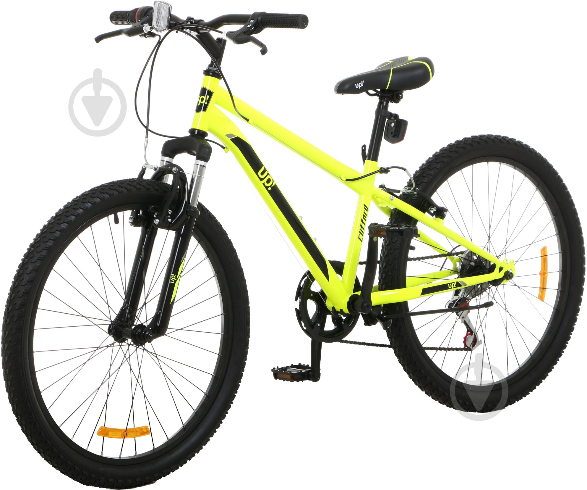 Велосипед UP! (Underprice) 24" 12"(30 см) Clifford CLIFFORD-UP-YELLOW желтый - фото 1 Велосипед UP! (Underprice) 24" 12"(30 см) Clifford CLIFFORD-UP-YELLOW желтый - фото 1