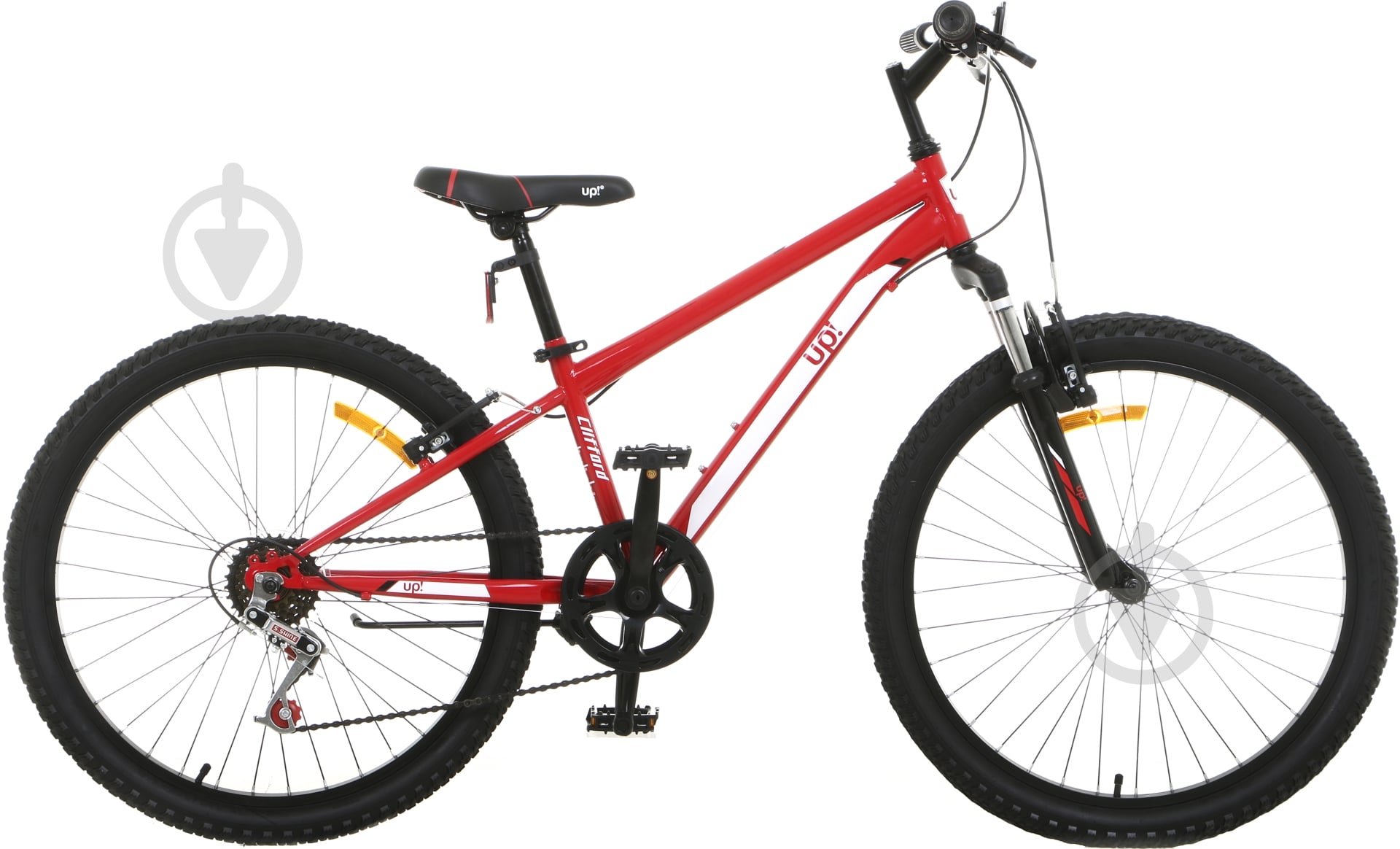 Велосипед UP! (Underprice) 24" 12"(30 см) CLIFFORD CLIFFORD-UP-RED красный - фото 2