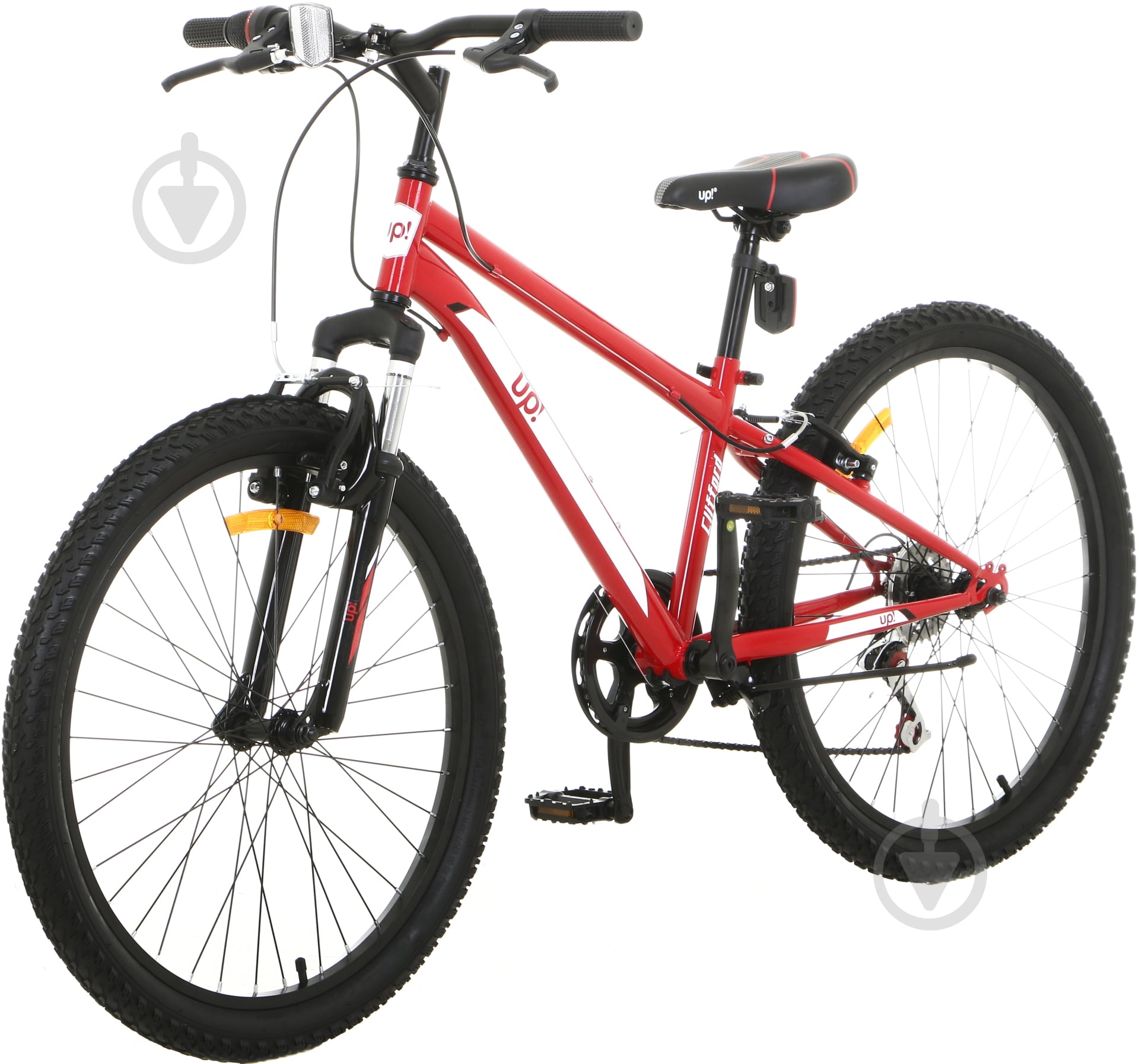 Велосипед UP! (Underprice) 24" 12"(30 см) CLIFFORD CLIFFORD-UP-RED красный - фото 1