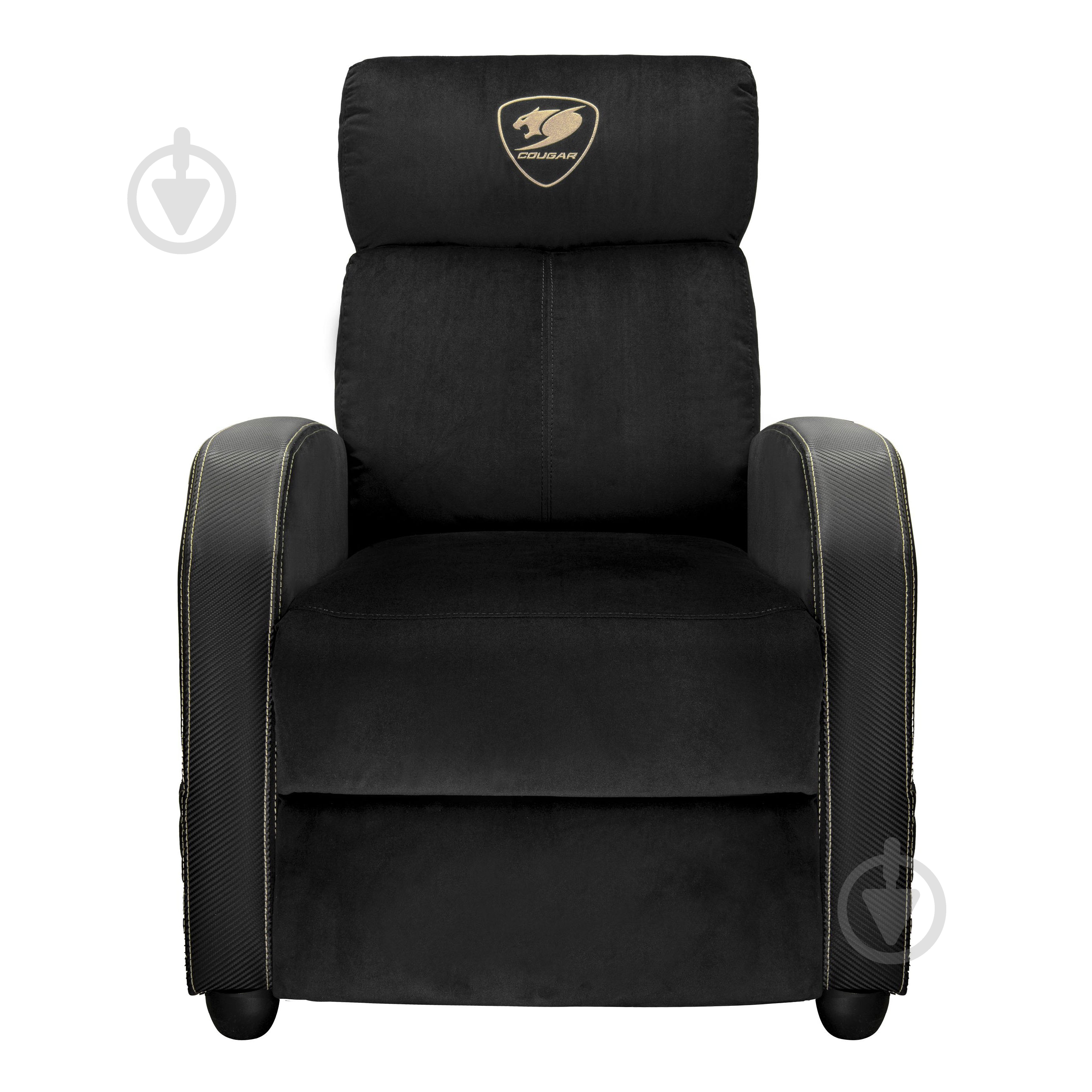 Крісло ігрове Cougar RANGER ELITE GOLD дихаюча тканина чорний - фото 1