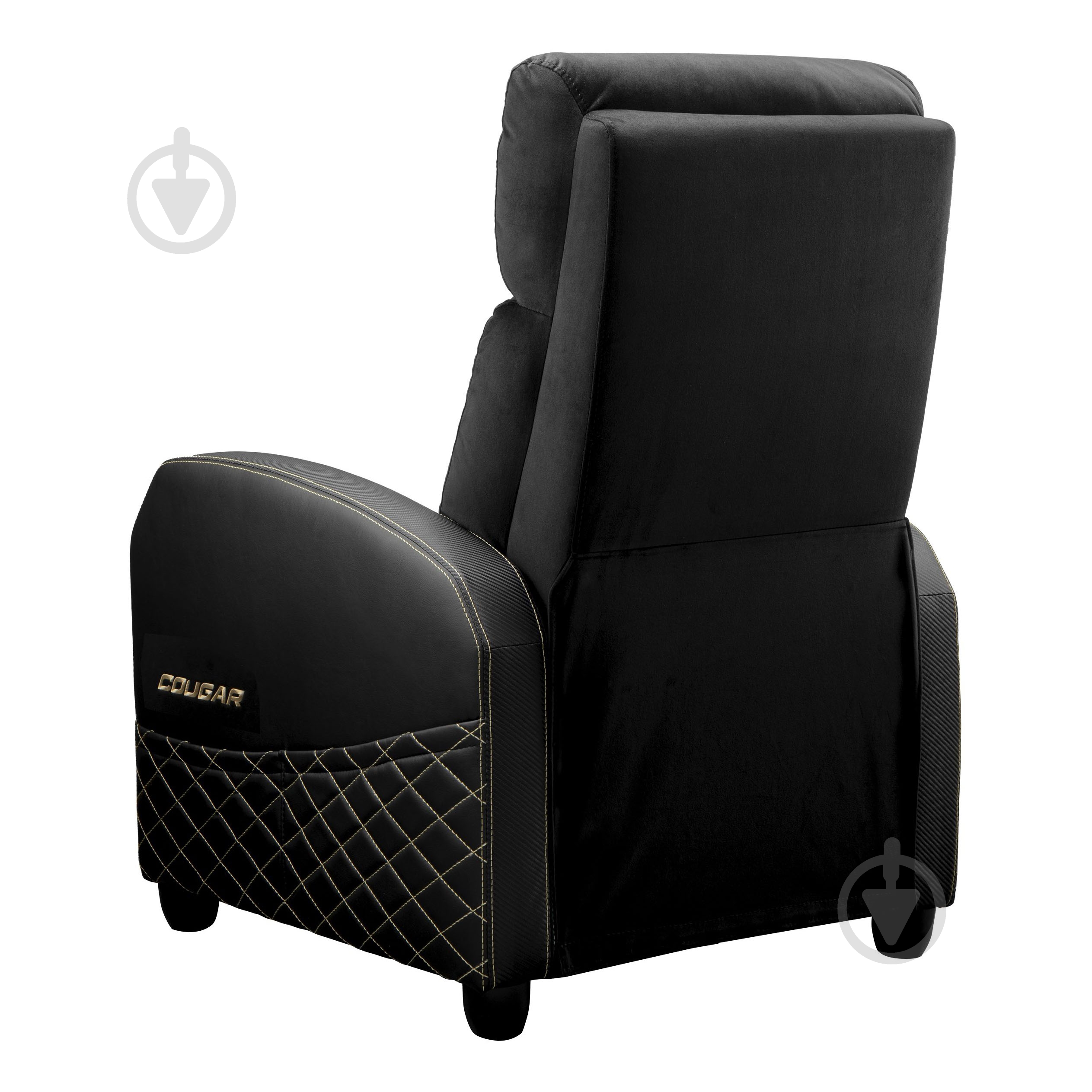 Крісло ігрове Cougar RANGER ELITE GOLD дихаюча тканина чорний - фото 8