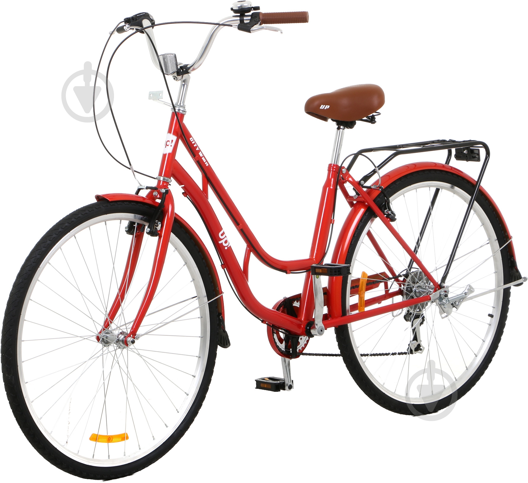 Велосипед UP! (Underprice) 28" 18"(46 см) CITY-WMS-UP-RED красный - фото 1 Велосипед UP! (Underprice) 28" 18"(46 см) CITY-WMS-UP-RED красный - фото 1