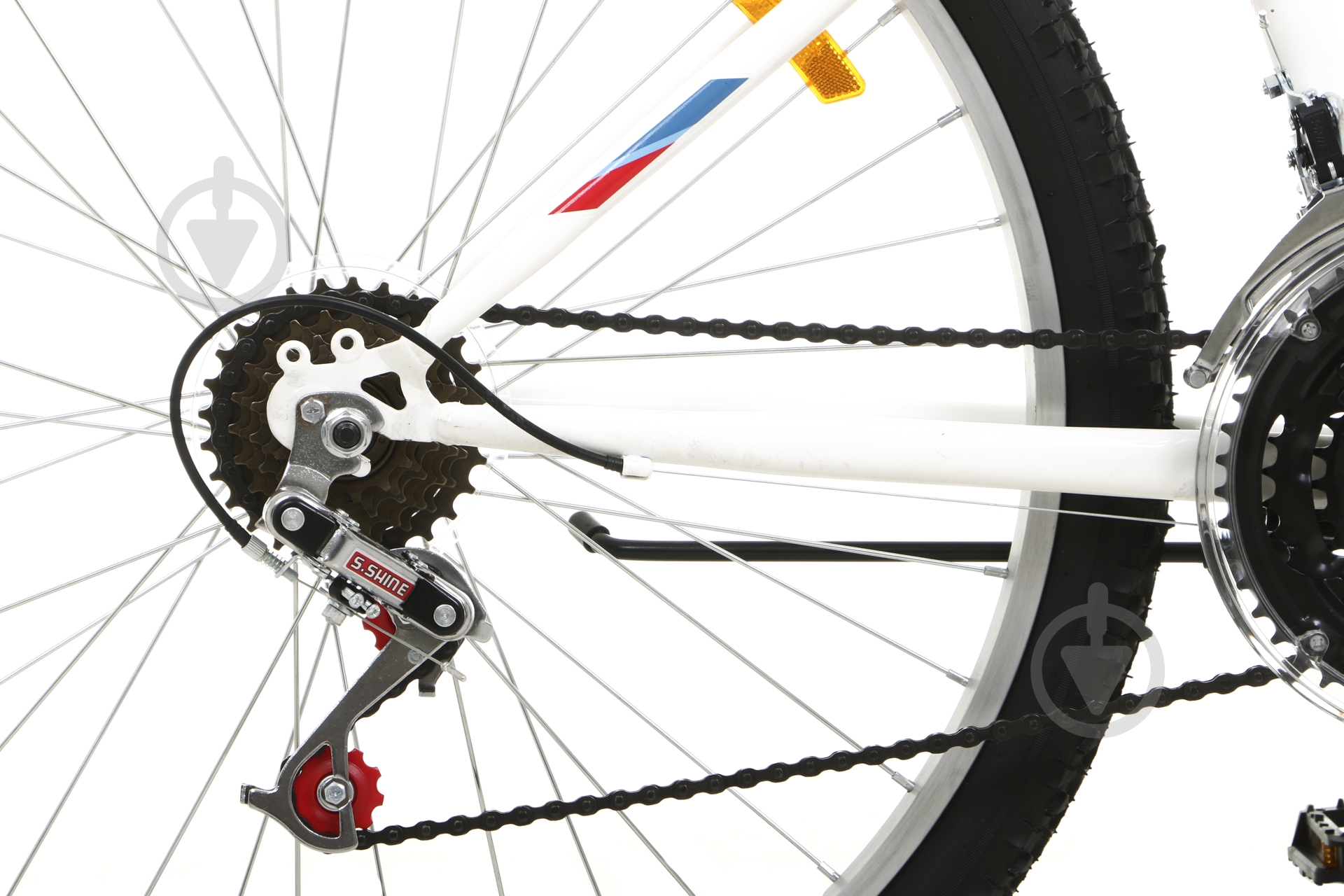 Велосипед UP! (Underprice) 26" 15"(38 см) WAVE Wmn WAVEWMS-UP-WHITE белый - фото 8