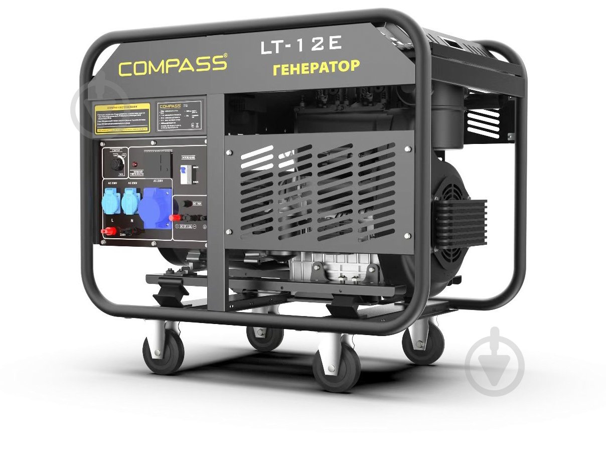 Генератор дизельный Compass 10 кВт / 11 кВт 230 В LT12E - фото 4