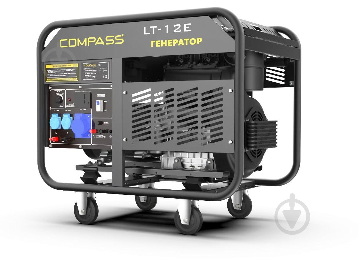 Генератор дизельный Compass 10 кВт / 11 кВт 230 В LT12E - фото 5