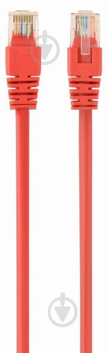 Патч-корд Cablexpert 1 м червоний (PP12-1M/R) UTP категорія 5E литий - фото 1 Патч-корд Cablexpert 1 м червоний (PP12-1M/R) UTP категорія 5E литий - фото 1