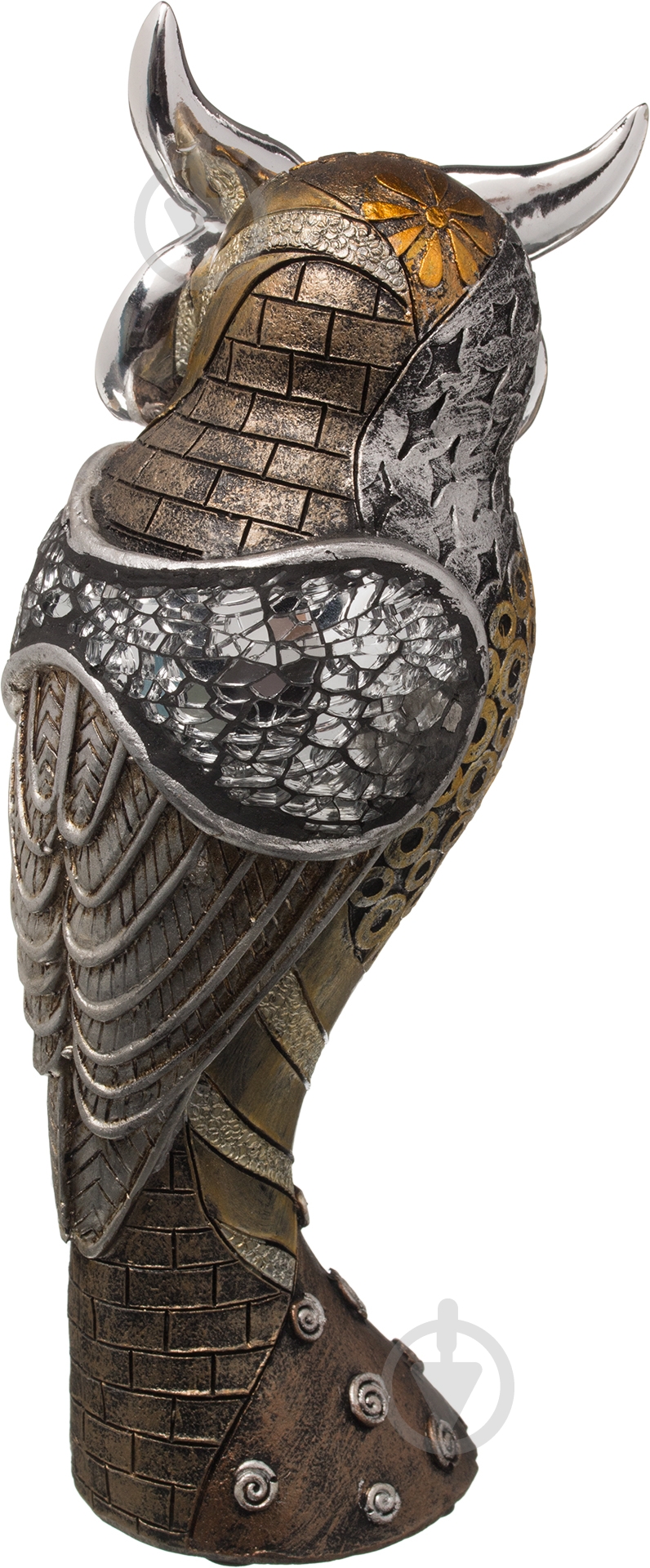 Статуэтка мудрая сова LH-1139 23 см бронзовый - фото 4