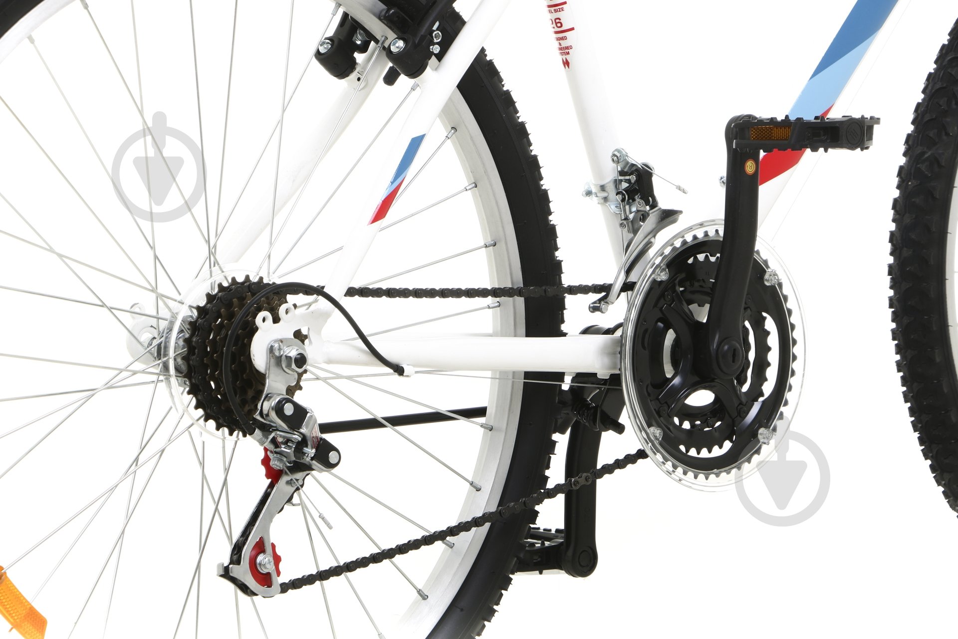 Велосипед UP! (Underprice) 26" 17"(43 см) WAVE WAVEWMS-UP-WHITE белый - фото 7 Велосипед UP! (Underprice) 26" 17"(43 см) WAVE WAVEWMS-UP-WHITE белый - фото 7