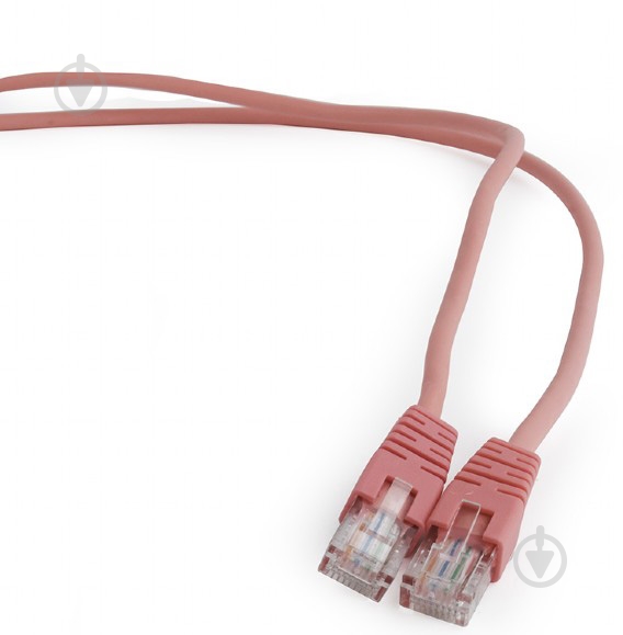 Патч-корд Cablexpert 1 м рожевий (PP12-1M/RO) UTP категорія 5E литий - фото 2 Патч-корд Cablexpert 1 м рожевий (PP12-1M/RO) UTP категорія 5E литий - фото 2