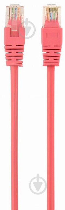 Патч-корд Cablexpert 1 м рожевий (PP12-1M/RO) UTP категорія 5E литий - фото 1 Патч-корд Cablexpert 1 м рожевий (PP12-1M/RO) UTP категорія 5E литий - фото 1