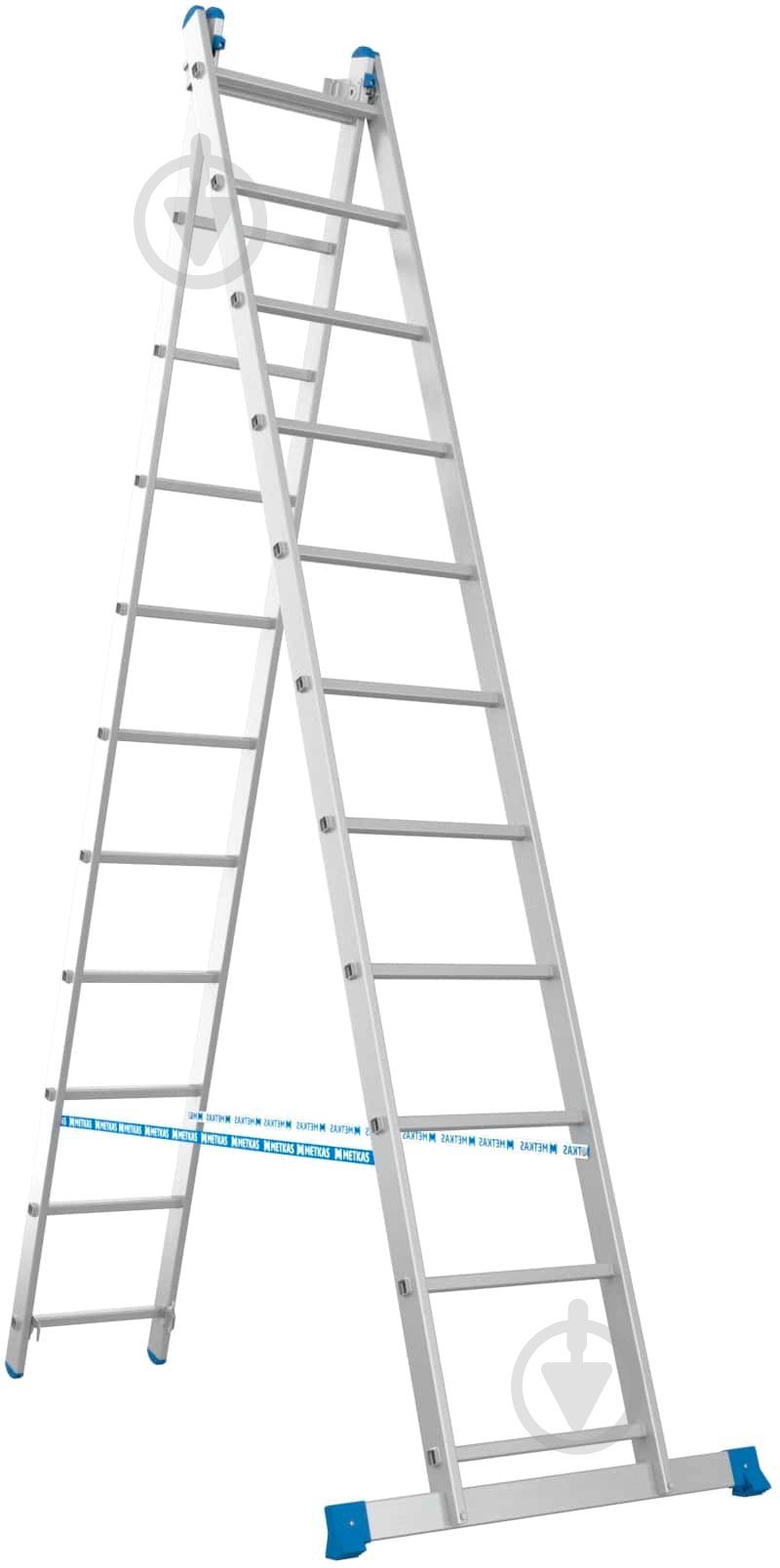 Лестница 3-секционная универсальная 3x11 - фото 3 Лестница 3-секционная универсальная 3x11 - фото 3