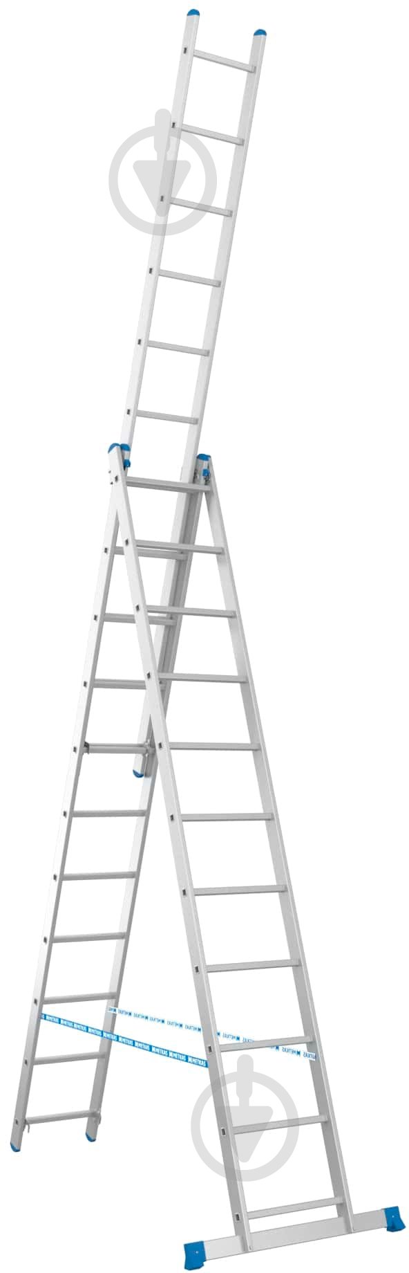 Лестница 3-секционная универсальная 3x11 - фото 4 Лестница 3-секционная универсальная 3x11 - фото 4