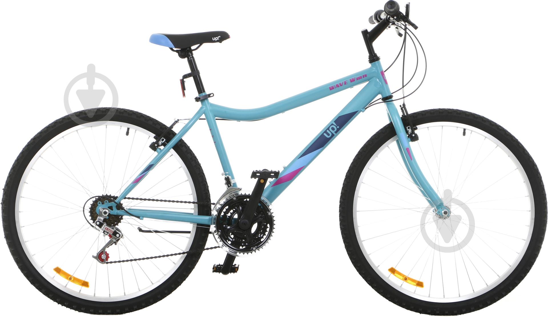 Велосипед UP! (Underprice) 26" 17"(43 см) WAVEWMS-UP-TURQUOISE бирюзовый - фото 1