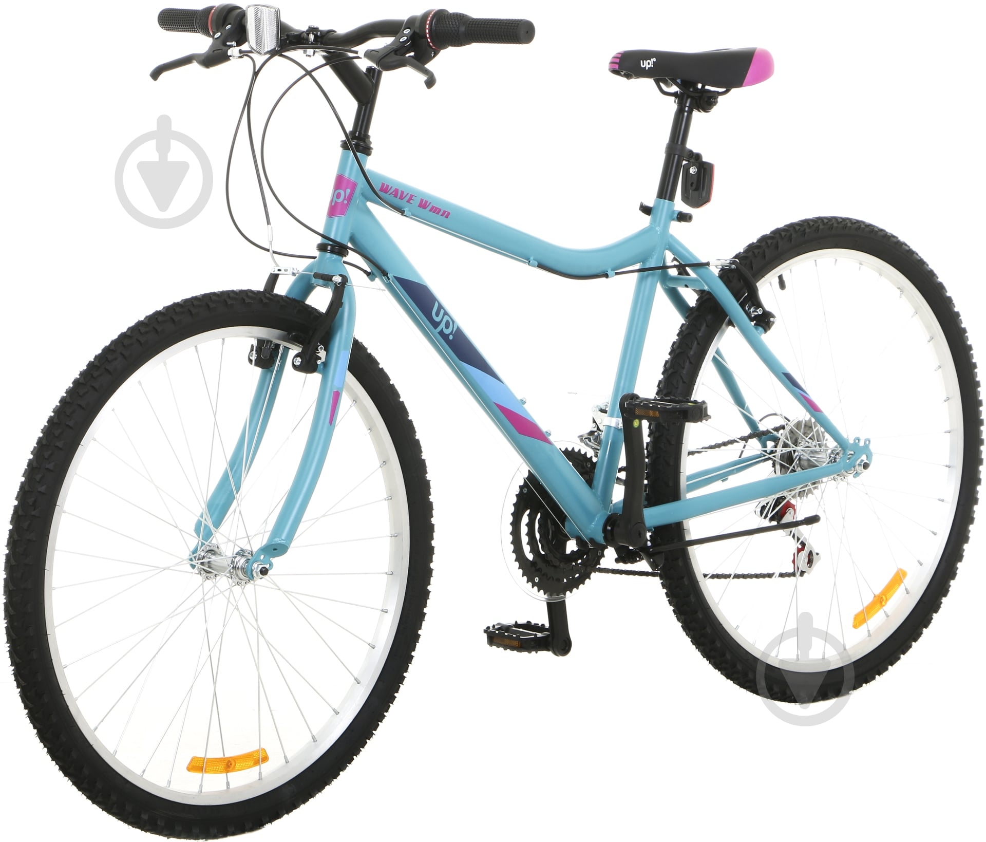 Велосипед UP! (Underprice) 26" 17"(43 см) WAVEWMS-UP-TURQUOISE бирюзовый - фото 2