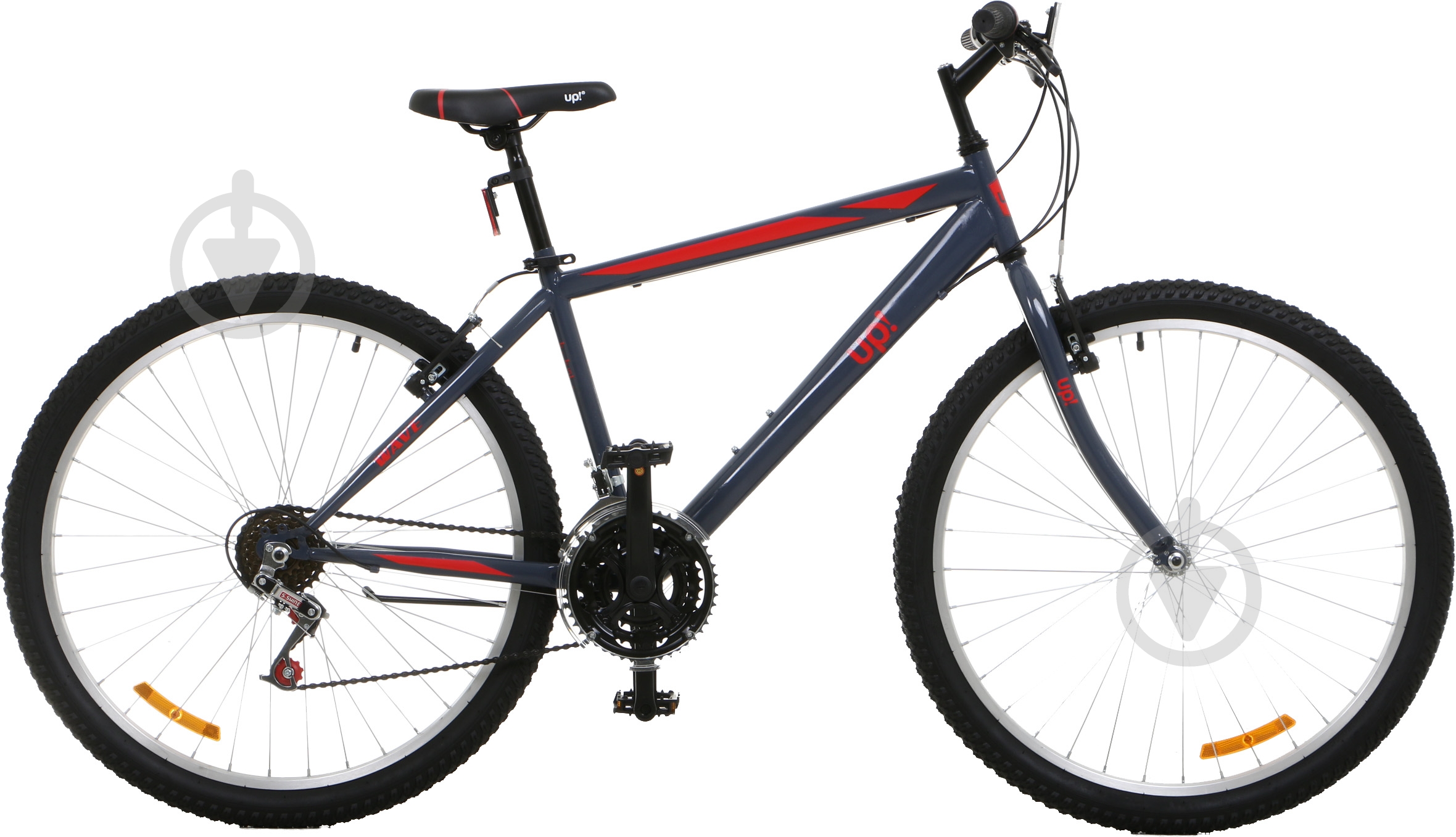 Велосипед UP! (Underprice) 27,5" 17"(43 см) WAVE-UP-GREY серый - фото 2