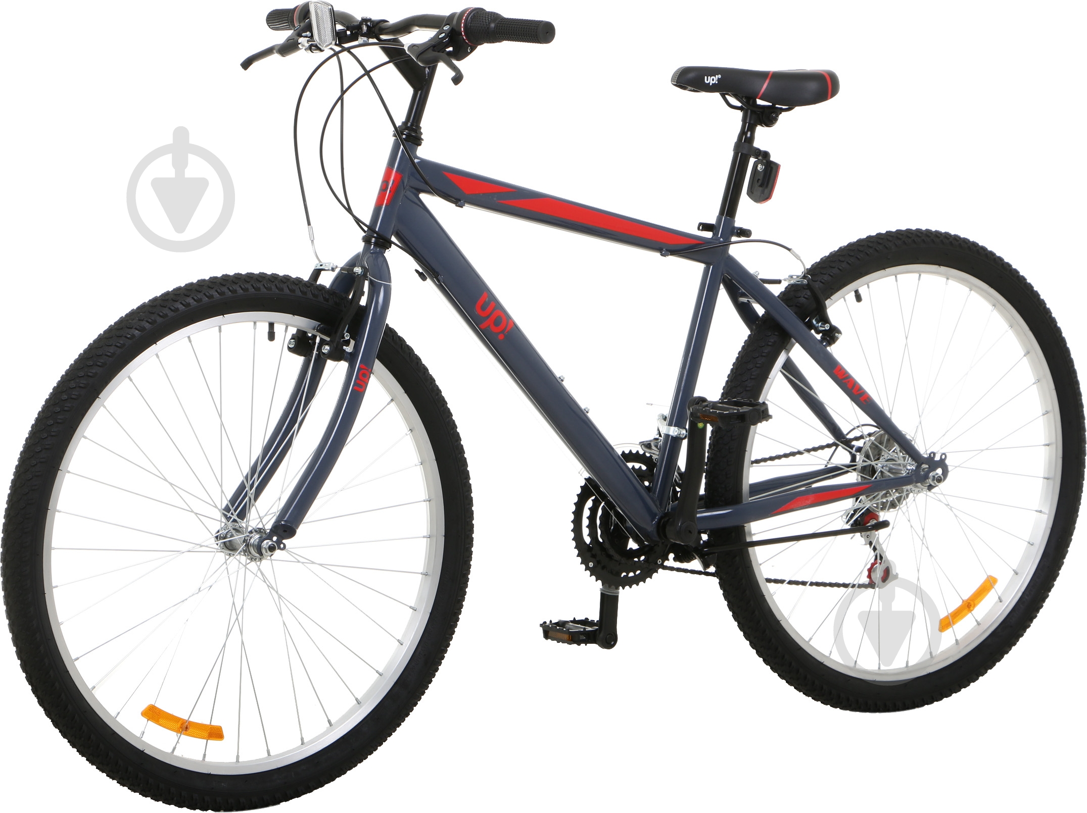 Велосипед UP! (Underprice) 27,5" 17"(43 см) WAVE-UP-GREY серый - фото 1
