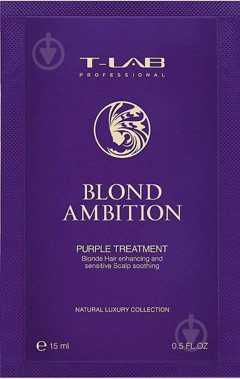 Маска-кондиционер T-LAB Professional Саше BLOND AMBITION Treatment Purple 15 мл - фото 1 Маска-кондиционер T-LAB Professional Саше BLOND AMBITION Treatment Purple 15 мл - фото 1