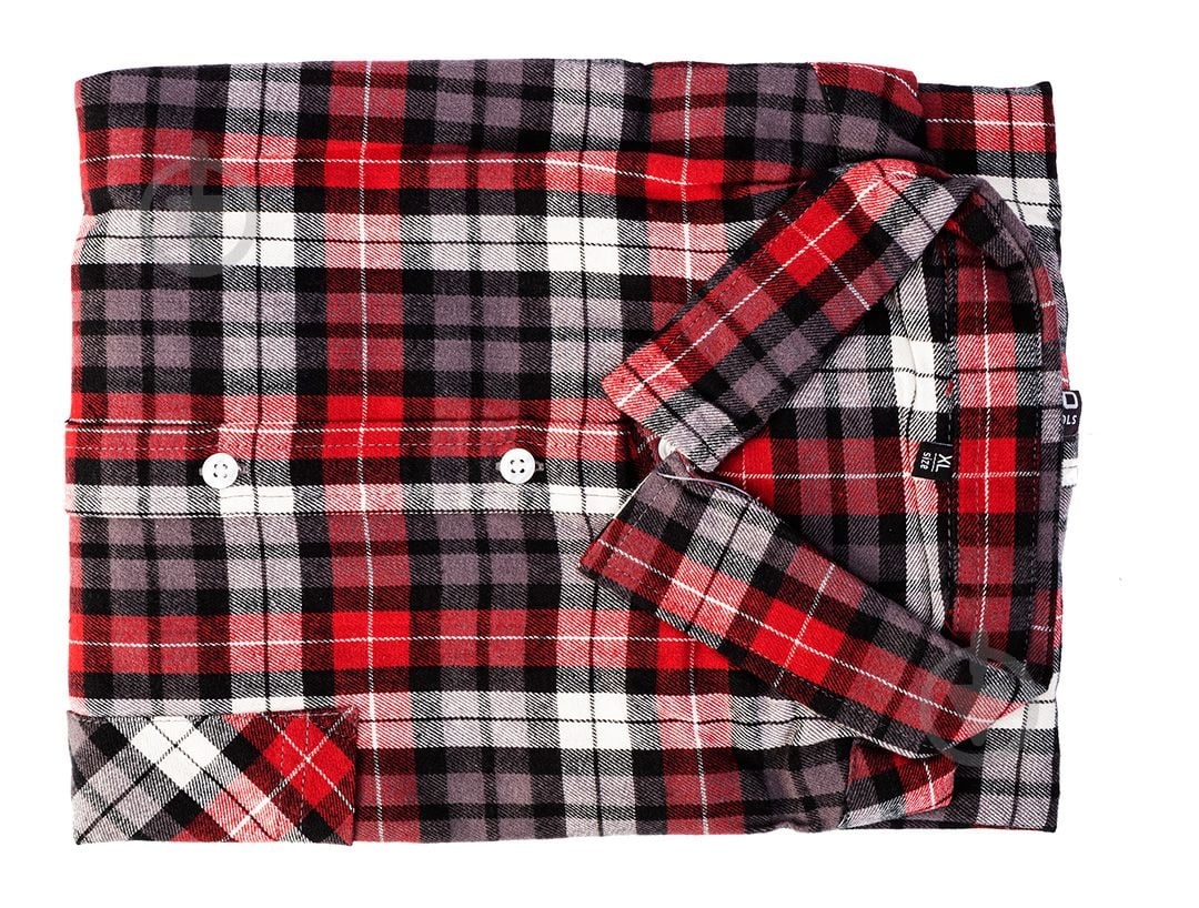 Сорочка Topex фланельна, 81-540 р.L червоний - фото 4 Сорочка Topex фланельна, 81-540 р.L червоний - фото 4