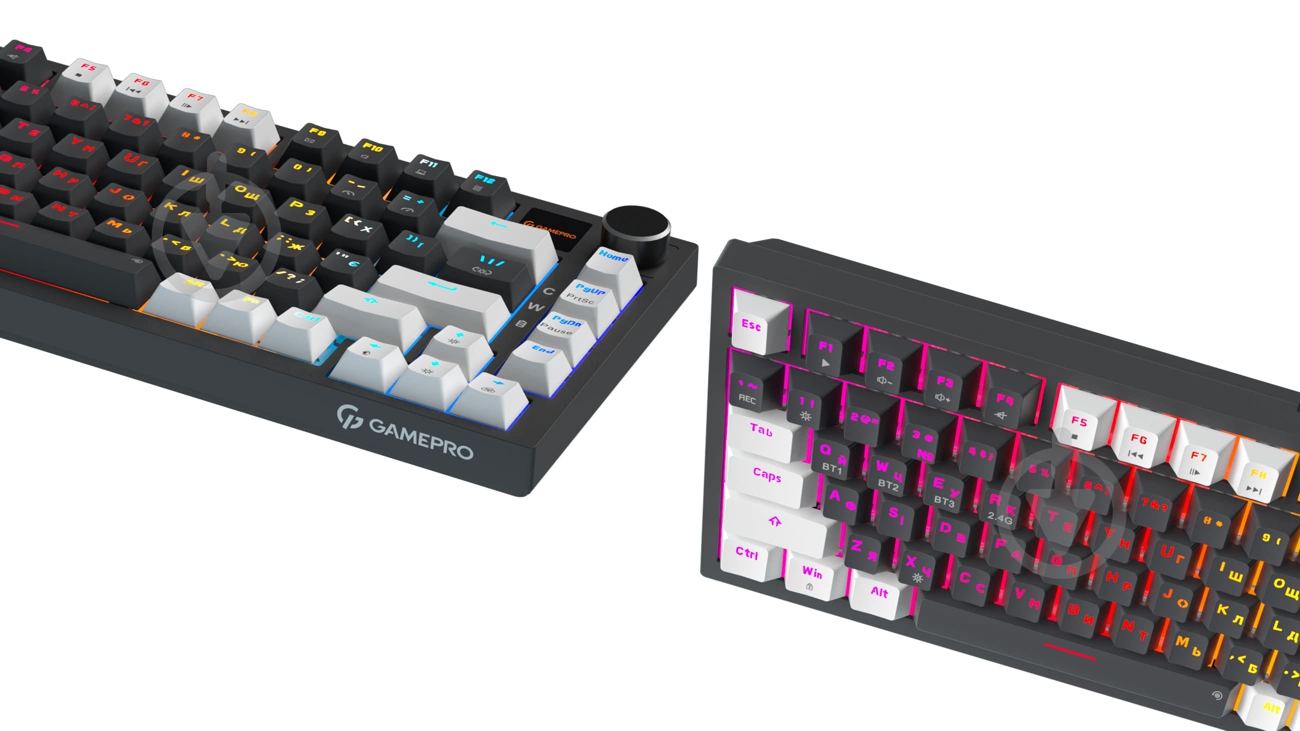 Клавиатура беспроводная GamePro (MK160B-D-Pro) механическа - фото 5 Клавиатура беспроводная GamePro (MK160B-D-Pro) механическа - фото 5