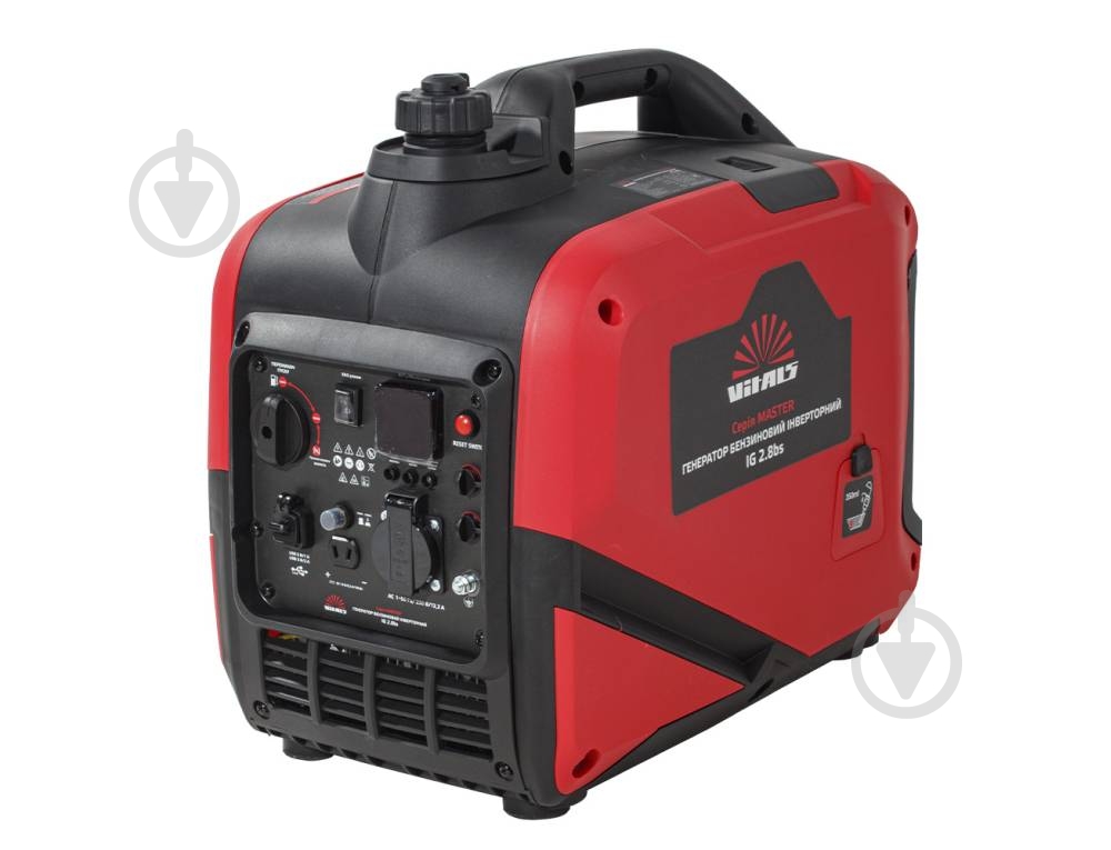 Генератор бензиновий Vitals 2,8 кВт / 3 кВт 230 В IG 2.8bs - фото 2 Генератор бензиновий Vitals 2,8 кВт / 3 кВт 230 В IG 2.8bs - фото 2