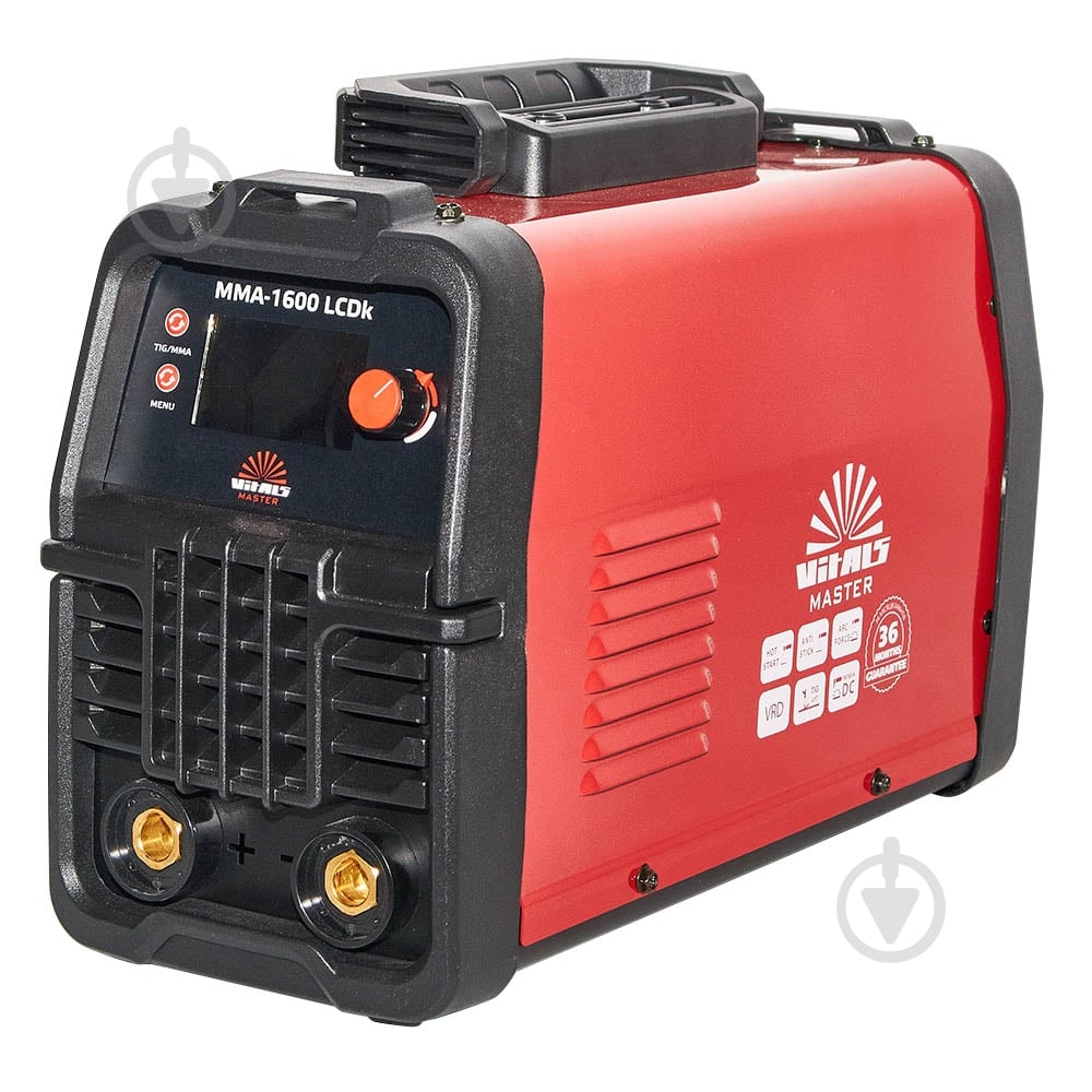 Інвертор зварювальний Vitals Master MMA-1600 LCDk - фото 7 Інвертор зварювальний Vitals Master MMA-1600 LCDk - фото 7