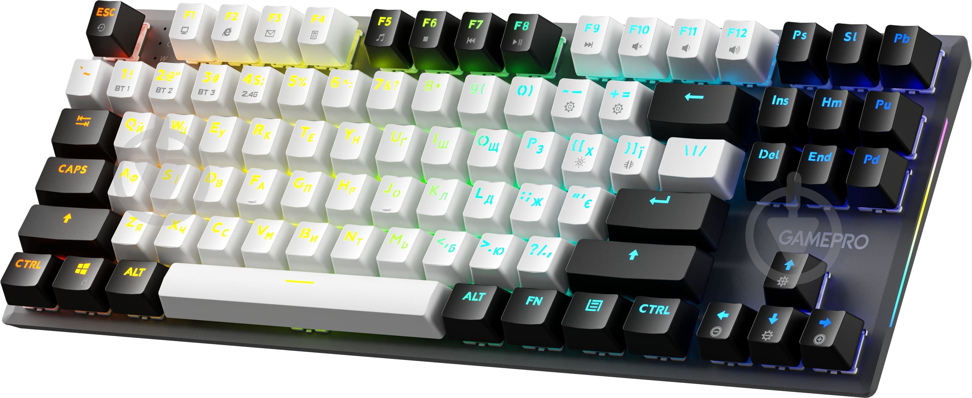 Клавиатура игровая GamePro Joker Pro (MK124G Pro) gray - фото 2 Клавиатура игровая GamePro Joker Pro (MK124G Pro) gray - фото 2