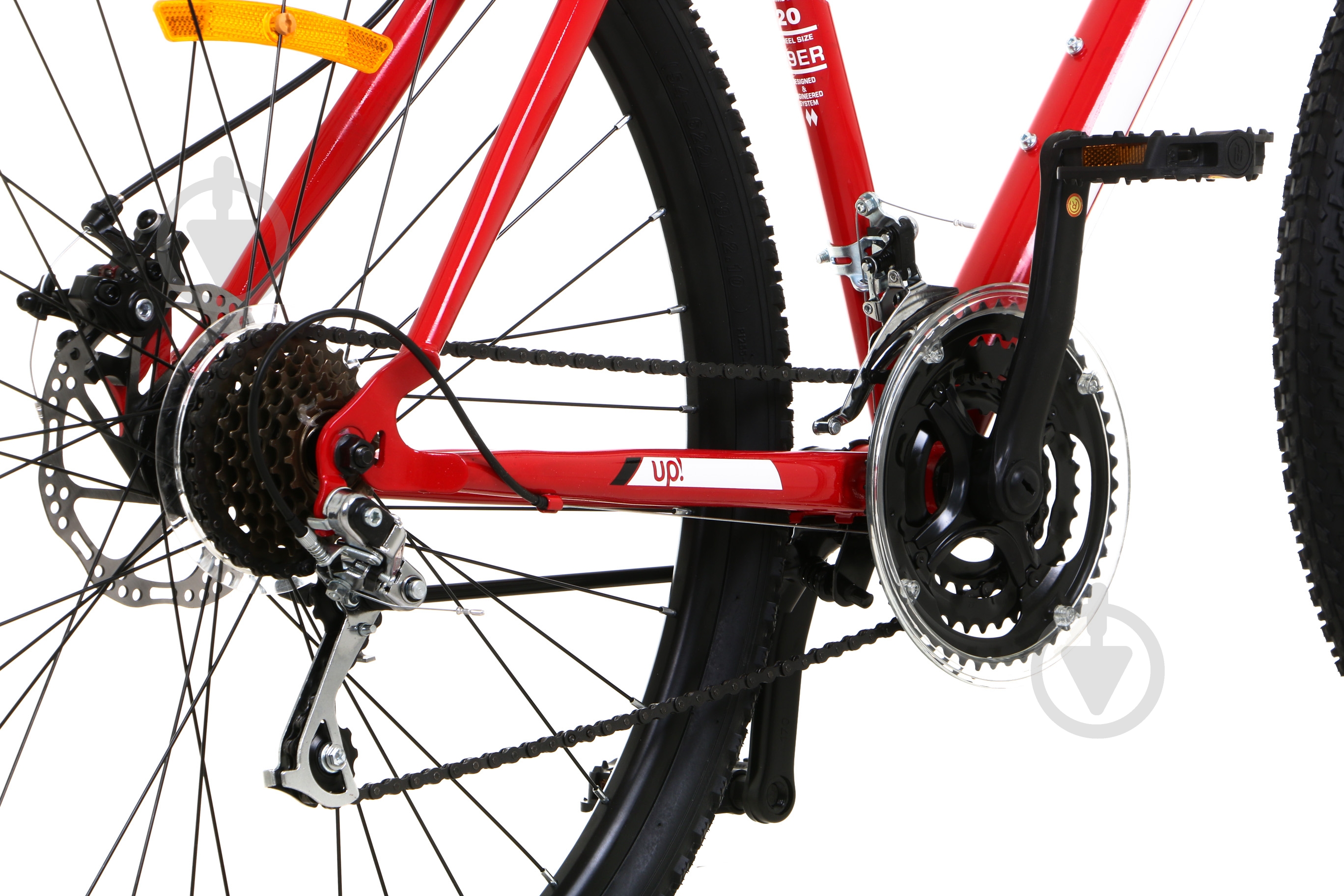 Велосипед UP! (Underprice) 29" 20"(51 см) EXPLORER-29-UP-RED красный - фото 4 Велосипед UP! (Underprice) 29" 20"(51 см) EXPLORER-29-UP-RED красный - фото 4