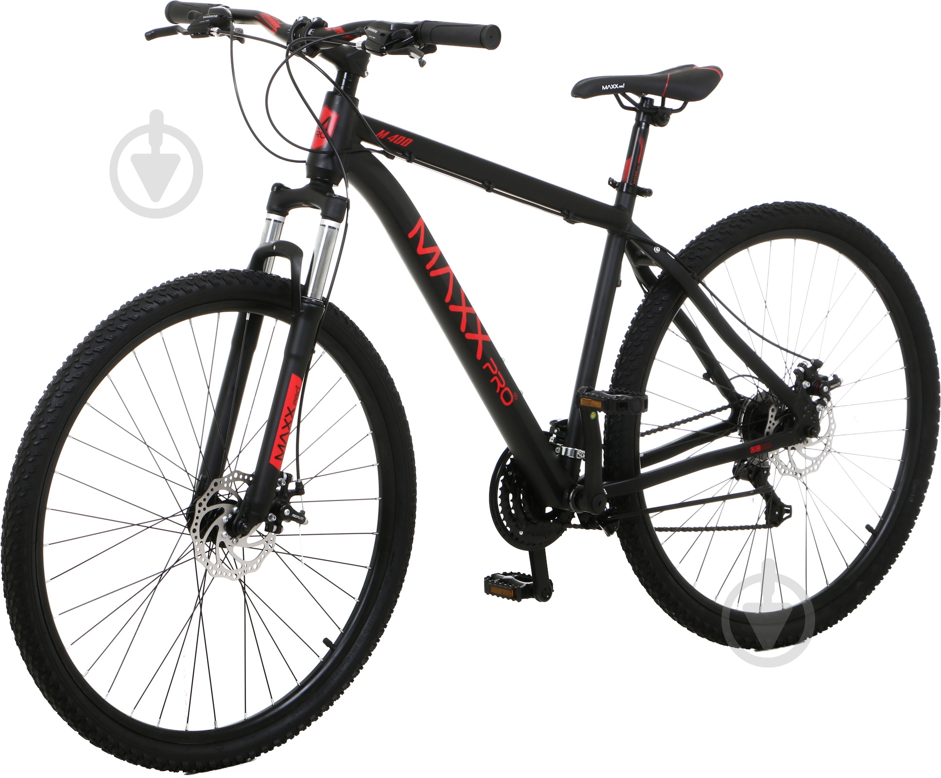 Велосипед MaxxPro 29" 19"(48 см) M 400 M400-MAXX черный - фото 1