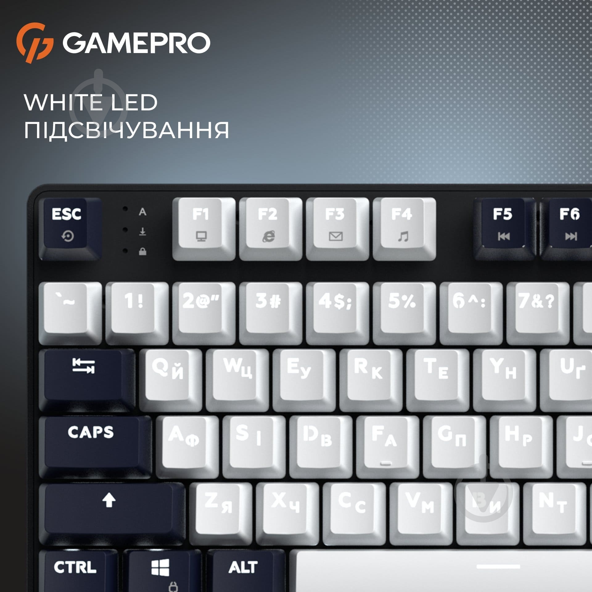 Клавиатура GamePro (MK110B) Genesis Metallic MK110B Outemu Red Swithes USB Black - фото 17