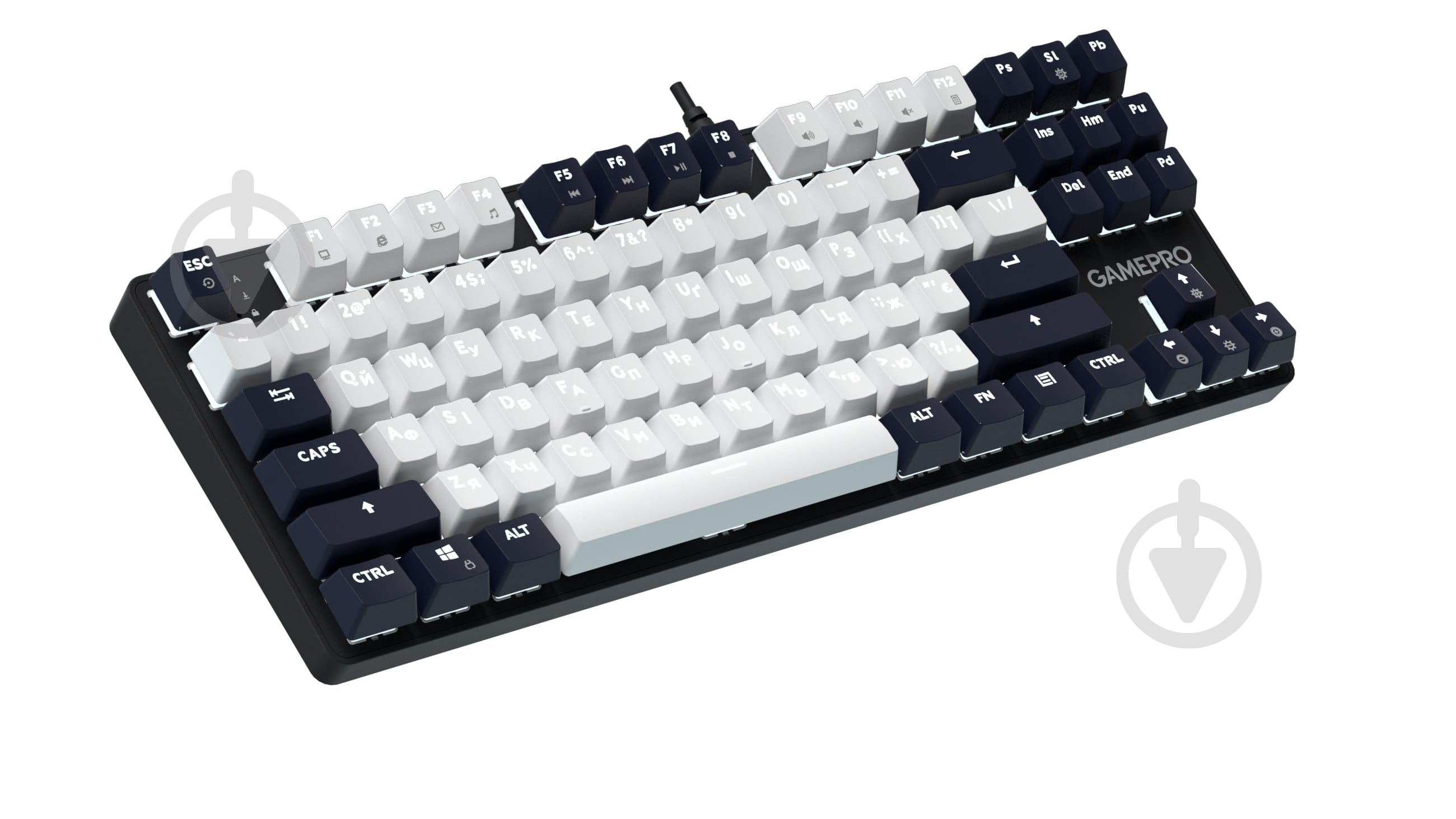 Клавиатура GamePro (MK110B) Genesis Metallic MK110B Outemu Red Swithes USB Black - фото 3