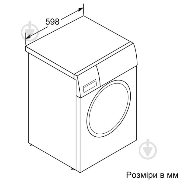 Пральна машина Bosch WAN28262UA - фото 5