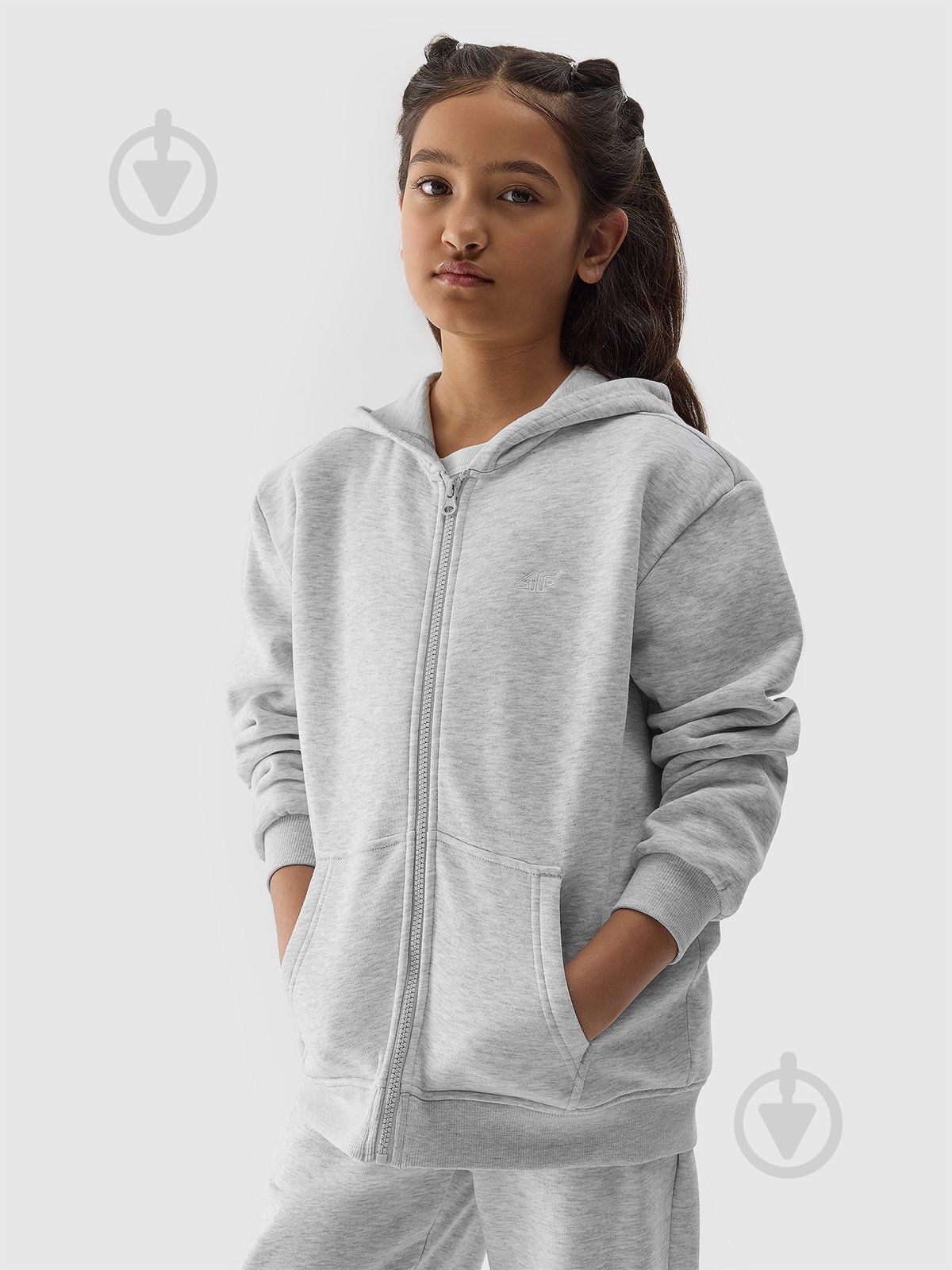 Джемпер 4F SWEATSHIRT F1861 4FJWMM00TSWSF1861-25M р.140 серый - фото 1