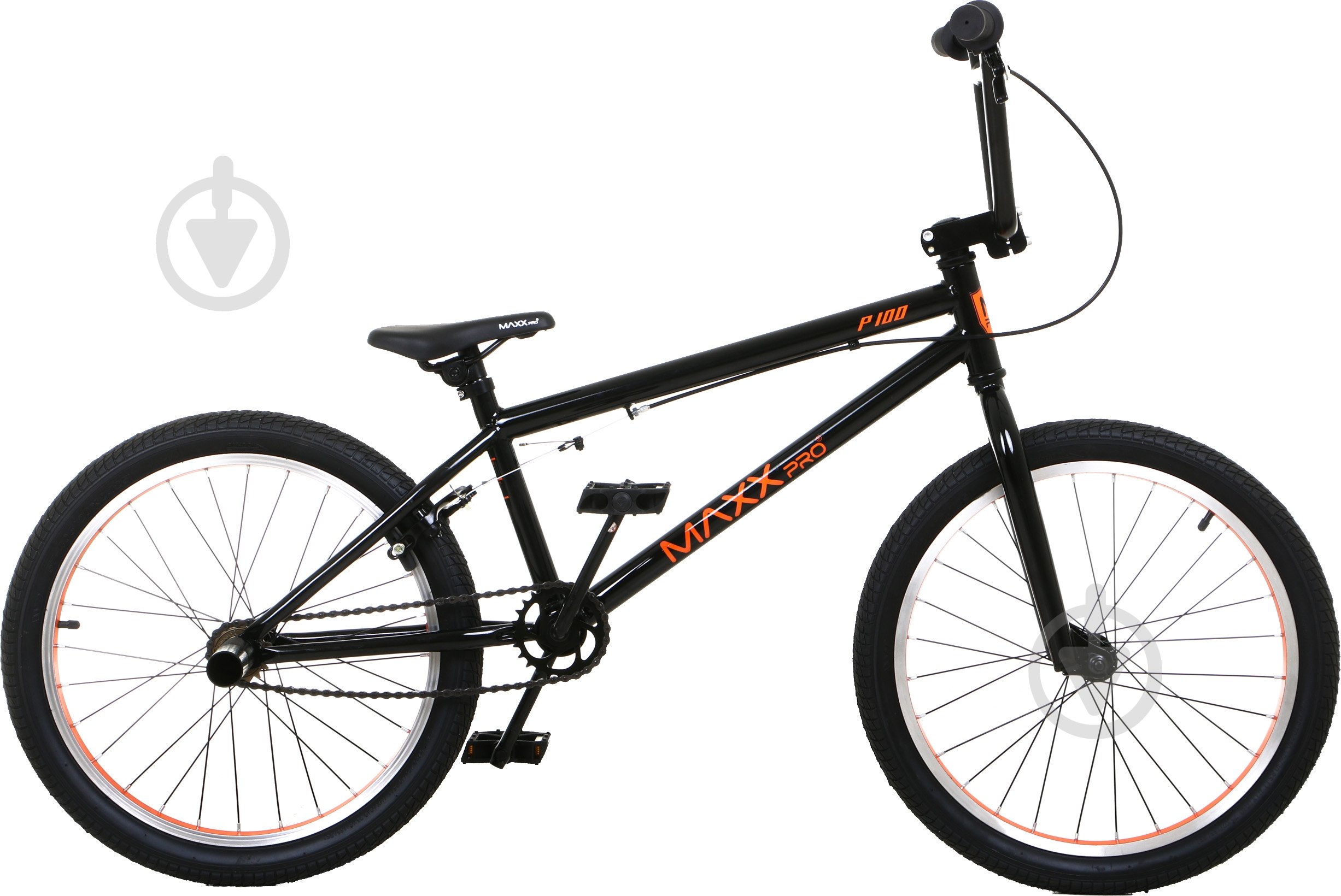 Велосипед MaxxPro 20" 11"(28 см) P-100 P-100-MAXX черный - фото 2