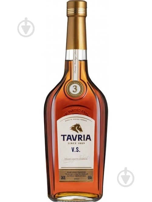 Коньяк Таврія VS 3 зірочки 0,5 л - фото 1 Коньяк Таврія VS 3 зірочки 0,5 л - фото 1