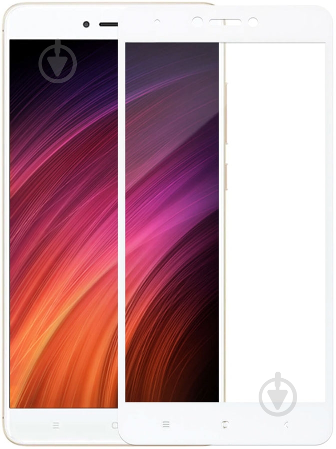 Защитное стекло MakeFuture Full Cover для Redmi Note 4X (MGFC-XRN4XW) - фото 1
