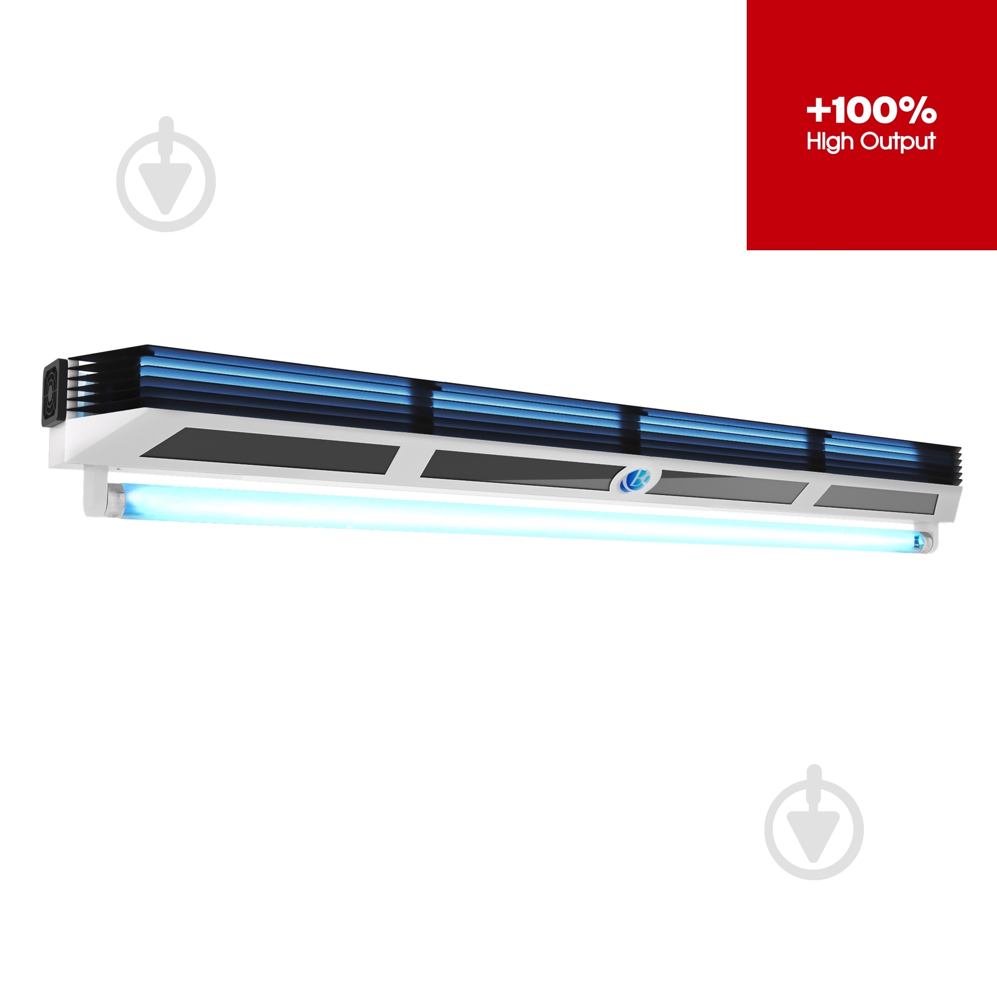 Опромінювач BactoSfera екранований із жалюзі EKRAN Jalousie 55x2 FAN + 100% - фото 2 Опромінювач BactoSfera екранований із жалюзі EKRAN Jalousie 55x2 FAN + 100% - фото 2