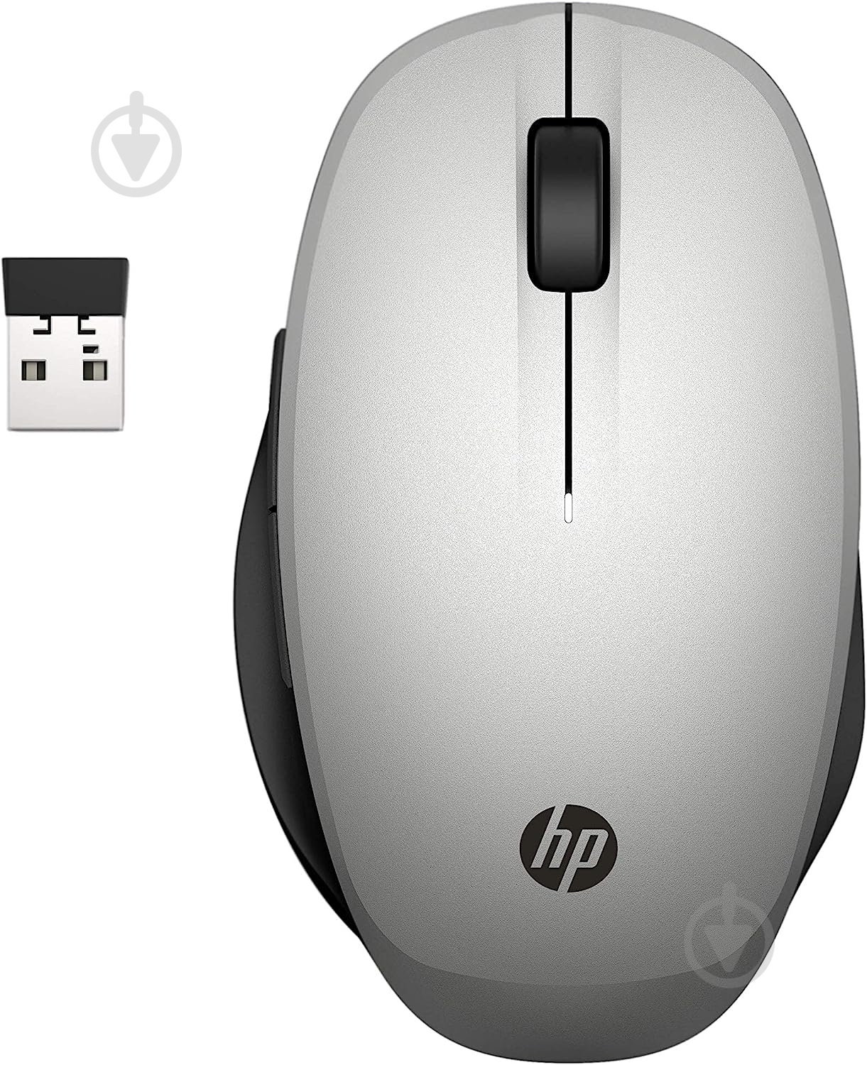 Мышь HP Dual Mode BT/WL silver (6CR72AA) - фото 5 Мышь HP Dual Mode BT/WL silver (6CR72AA) - фото 5