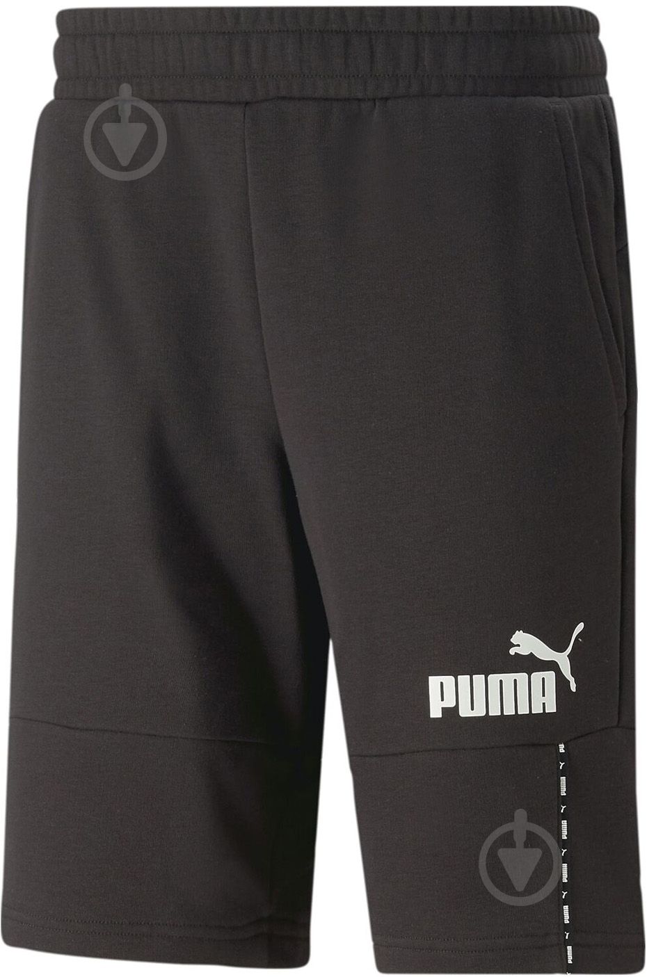 Шорты Puma ESS BlockXTape10 67334401 р. S черный - фото 1