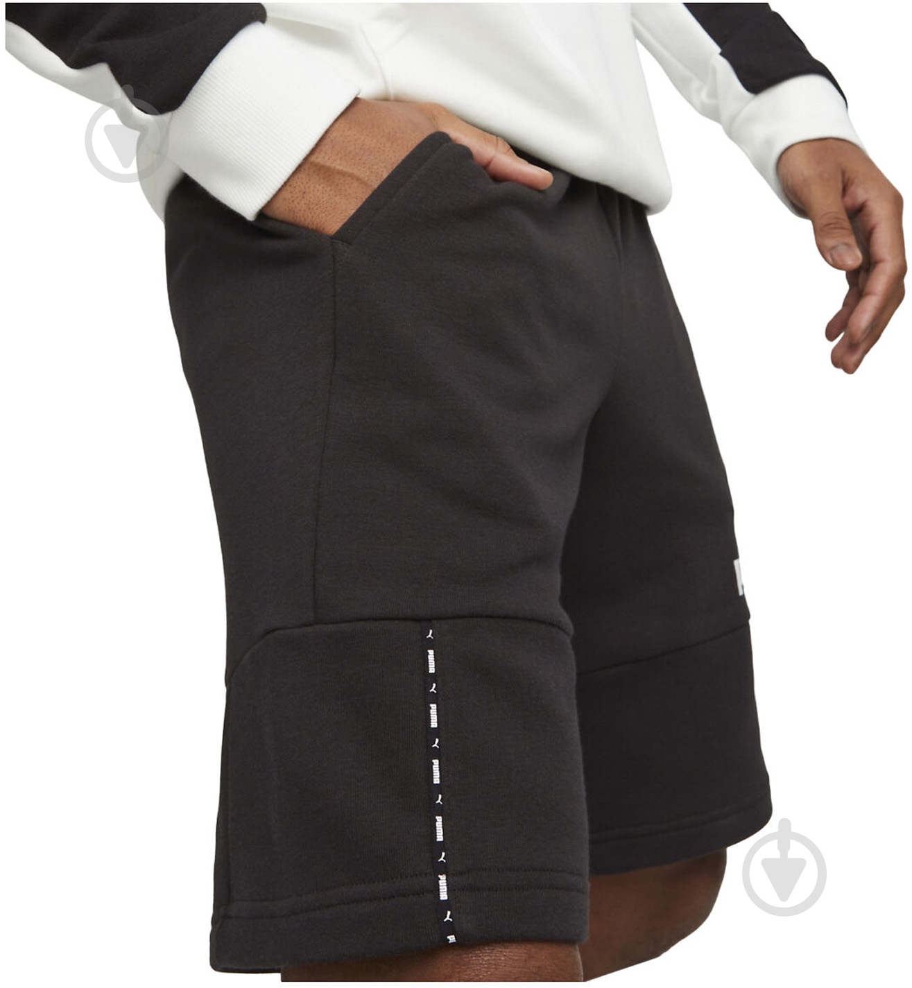 Шорты Puma ESS BlockXTape10 67334401 р. S черный - фото 2