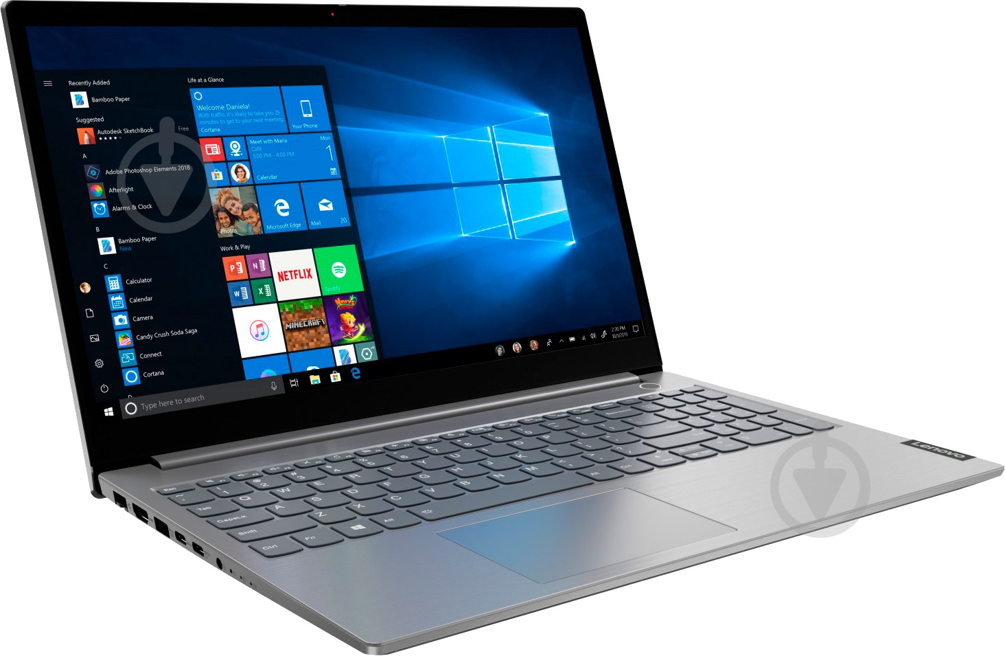 Ноутбук Lenovo ThinkBook 15 15,6" (20RW003WRA) grey - фото 2