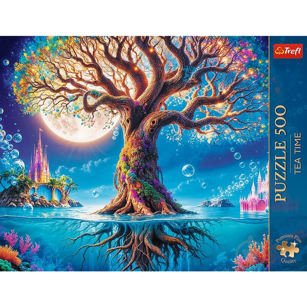 Пазлы Trefl 500 Premium Plus Tea Time Волшебное дерево 37615 - фото 2