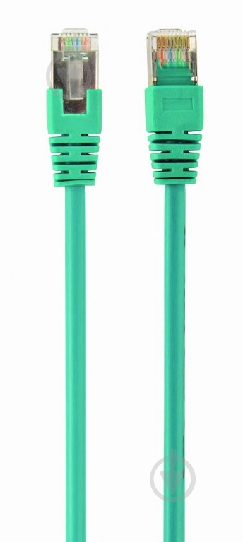 Патч-корд Cablexpert 2 м зеленый (PP22-2M/G) FTP литой - фото 1 Патч-корд Cablexpert 2 м зеленый (PP22-2M/G) FTP литой - фото 1