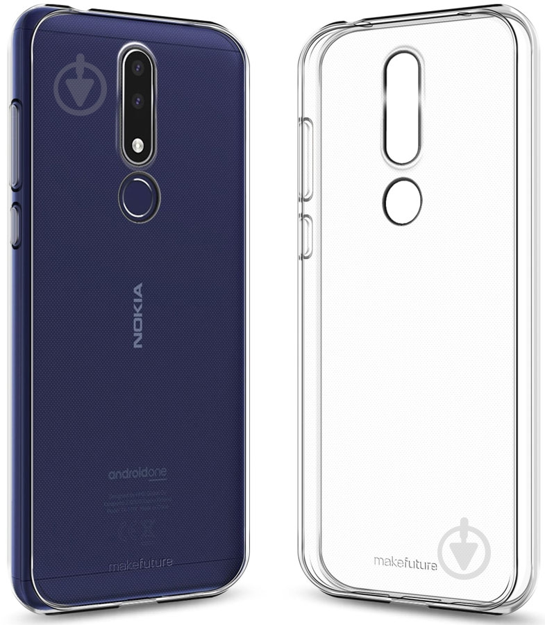Чехол-накладка MakeFuture Air Case для Nokia 3.1 Plus clear (MCA-N31P) - фото 1