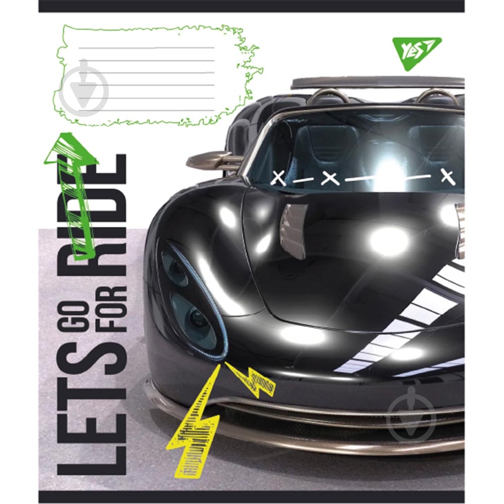 Зошит шкільний А5/48 лінія Lets go for ride YES - фото 2