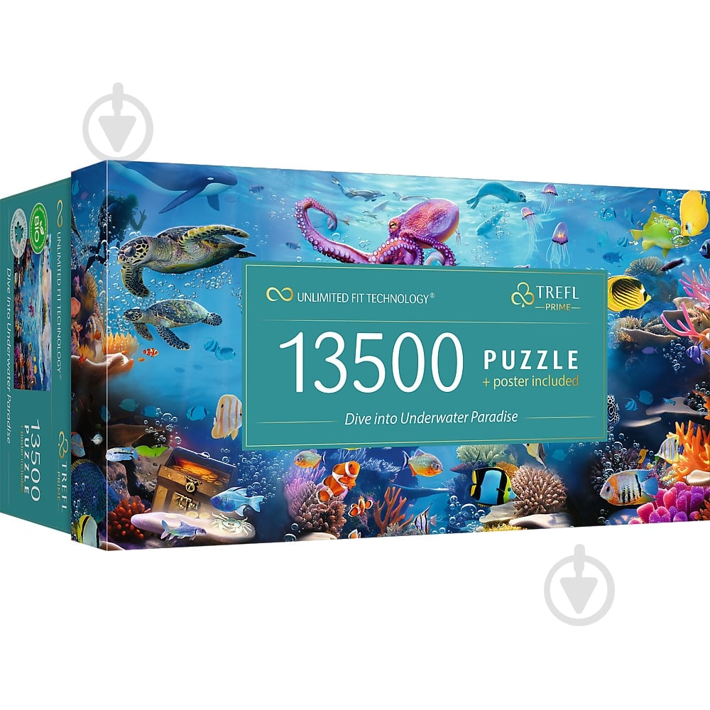 Пазлы Trefl 13500 UFT Погрузись в подводный рай 81027 - фото 1 Пазлы Trefl 13500 UFT Погрузись в подводный рай 81027 - фото 1