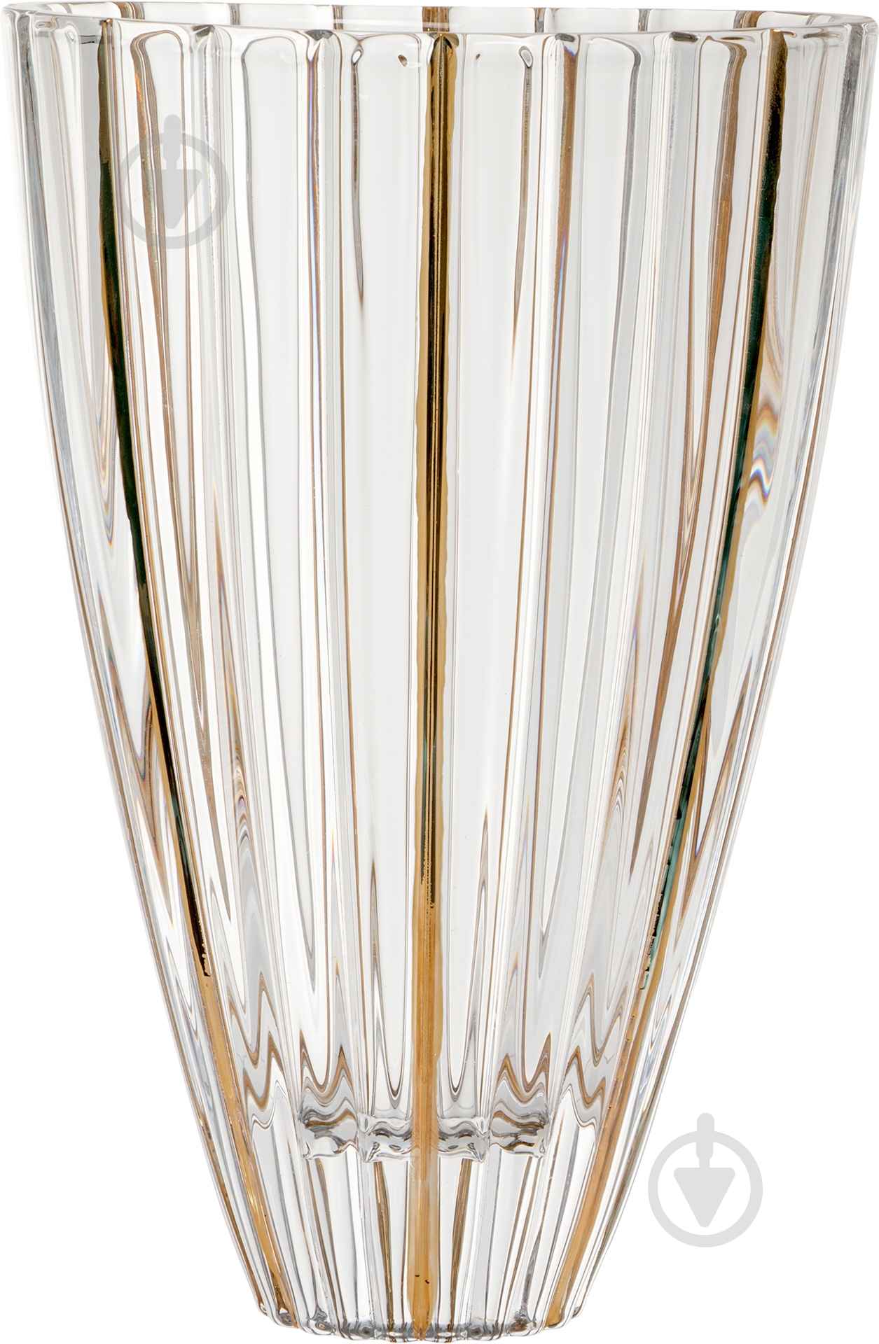 Ваза Bohemia Oval Gold 24 карат 30,5 см 30,5 см OVAL GOLD DECORATED VASE 8KG34 - фото 1