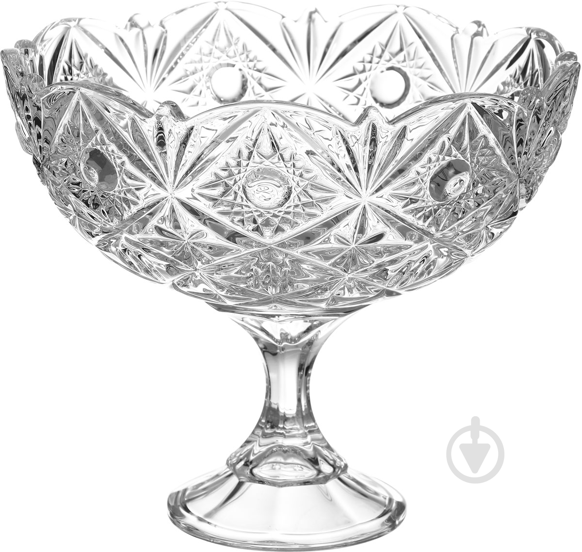 Блюдо на ножке Bohemia Miranda - фото 1