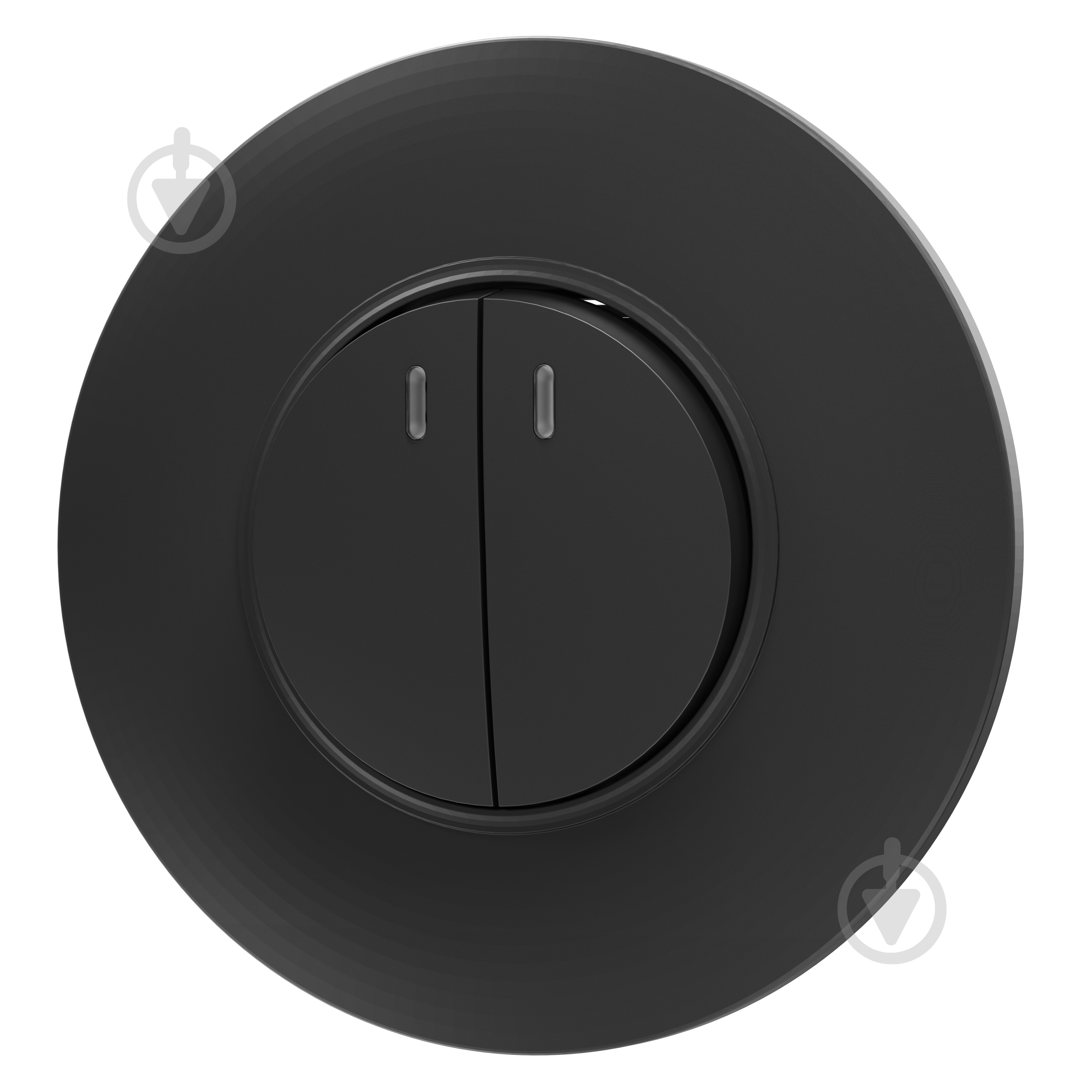 Рамка одномісна HausMark Rondo універсальна чорний - фото 5