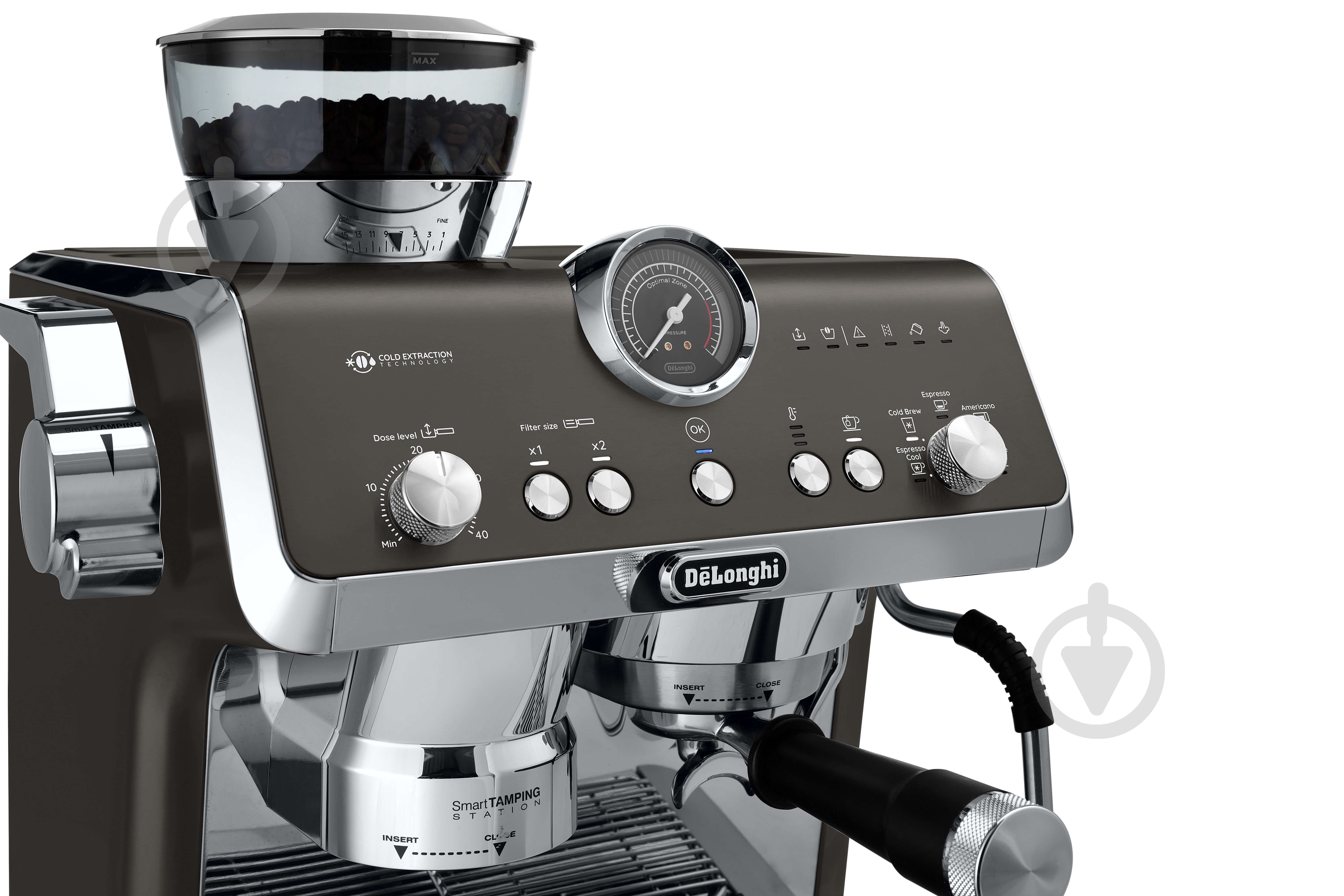 Кавоварка ріжкова Delonghi La Specialista Opera EC9555.BK - фото 11